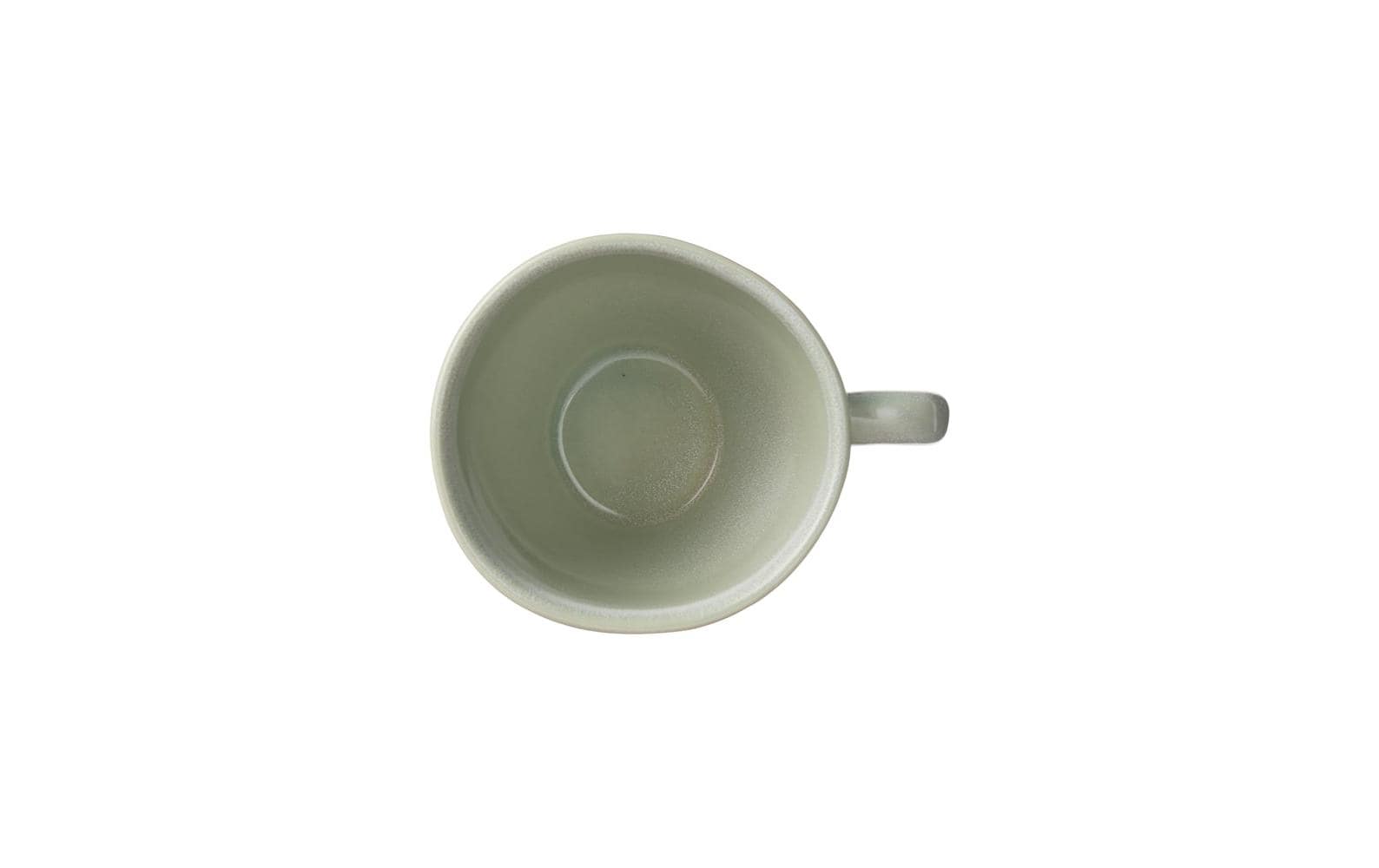 URBANARA Kaffeetasse – 0,20 l, Steingut, Pistazie, spülmaschinenfest, mikrowellengeeignet, 4 Stück