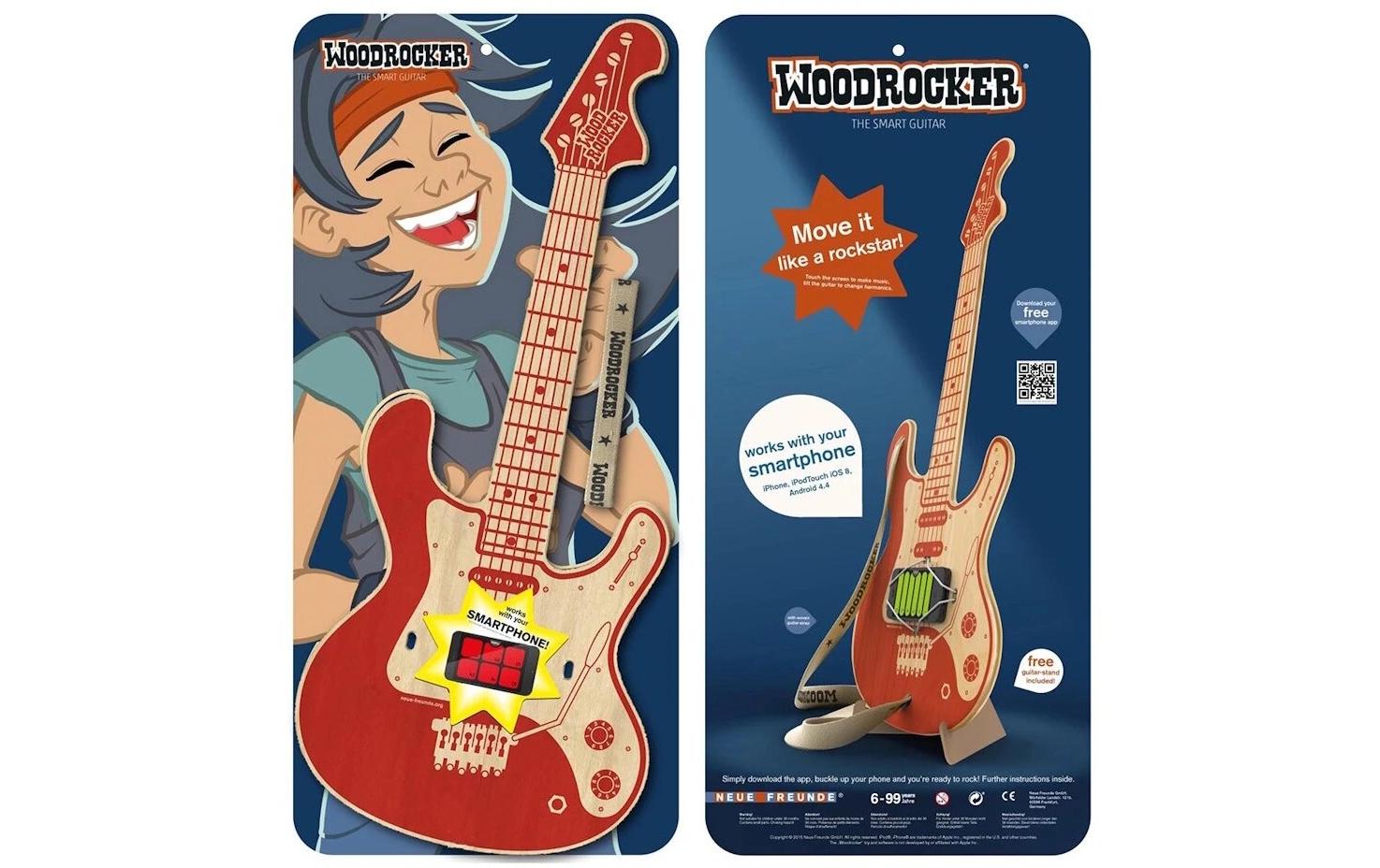 Neue Freunde Gitarre – ab 5 Jahren – Holz – mehrfarbig