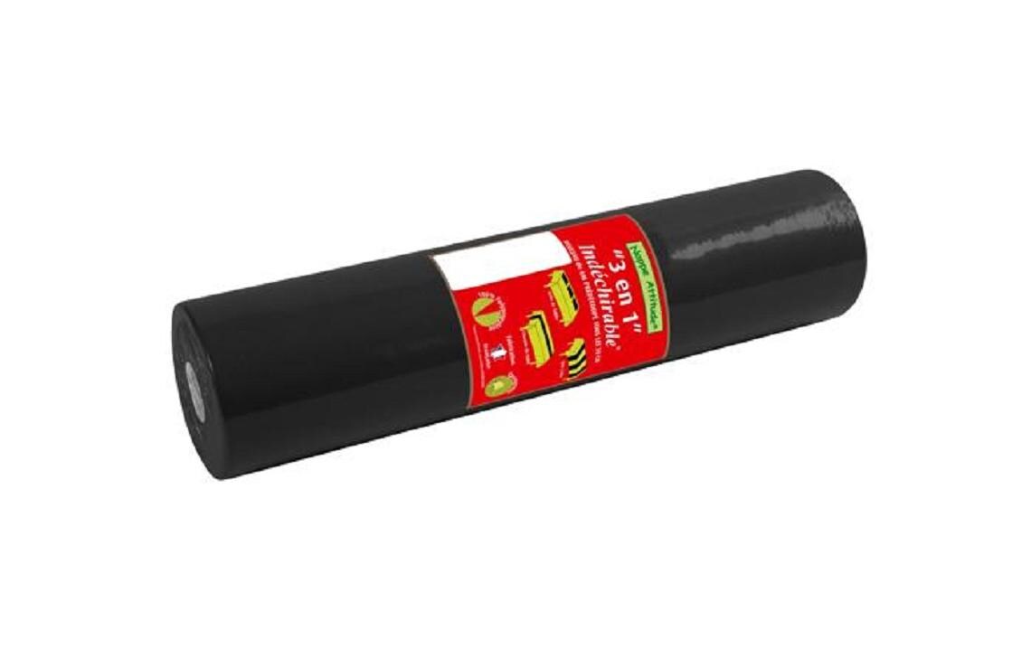 PRONAPPE Tischläufer – PP, schwarz, 40 cm × 4,8 m