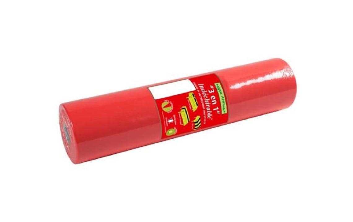 PRONAPPE Tischläufer auf Rolle – 40 cm×4,8 m, Polypropylen (PP), Rot