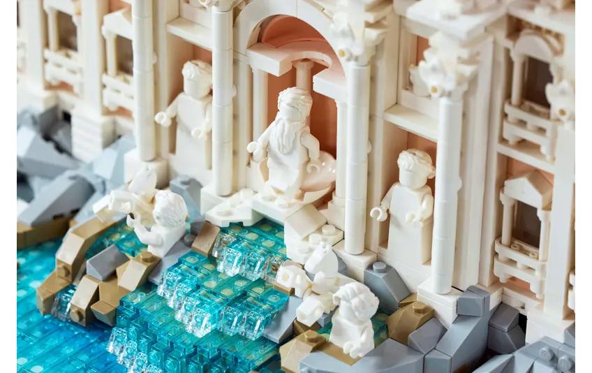LEGO 3D Puzzle Trevi-Brunnen – 1880 Teile – 37,8 × 9,4 × 48 cm – ab 18 J.