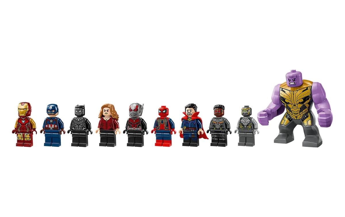 LEGO 3D Puzzle Avengers: Endgame – 621 Teile – 26,2 × 7,1 × 38,2 cm – ab 10 J.