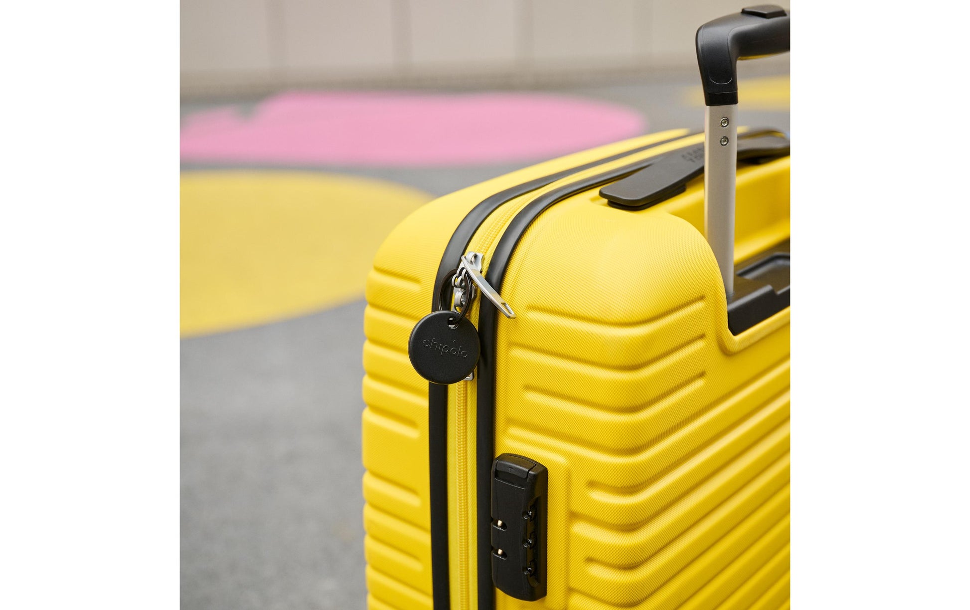 Chipolo POP – Bluetooth-Tracker – für Apple Wo ist? – IP55, 90 m Reichweite – Schwarz