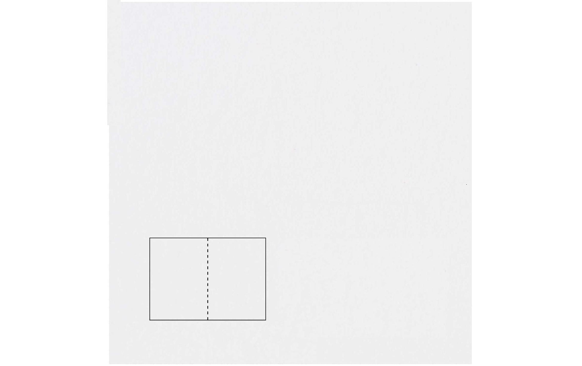 Rico Design Grusskarte – 125 × 176 mm, Papier, 50er Pack
