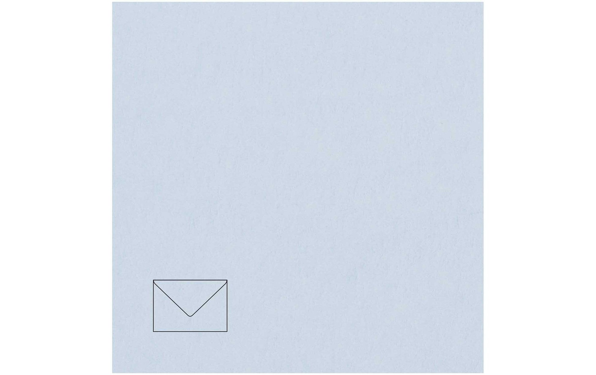 Rico design Couvert C7, ohne Fenster, hellblau, 100 g/m² – 50 Stk.
