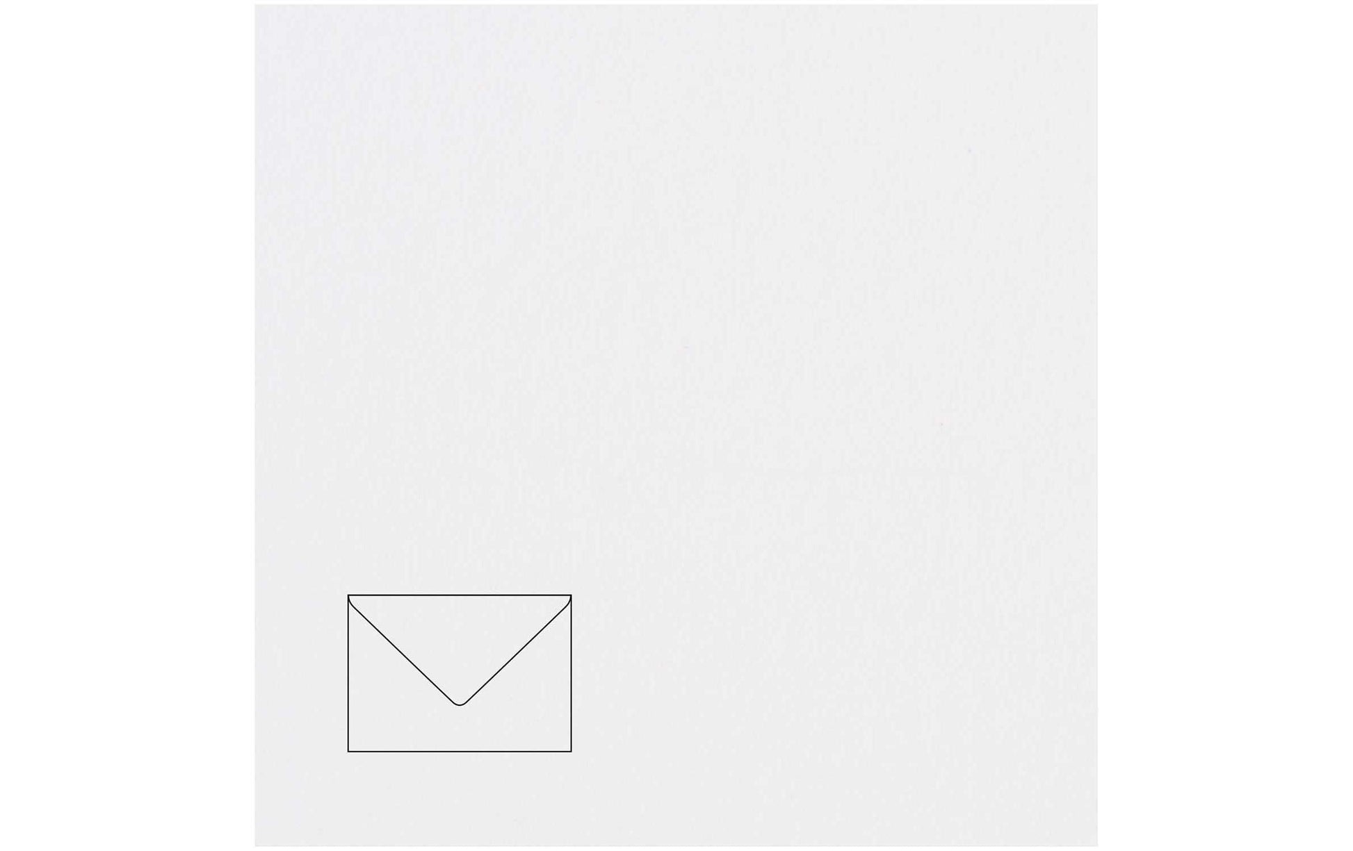 Rico design Couvert C5, ohne Fenster, weiss, 100 g/m², ohne Innendruck – 50 Stk.
