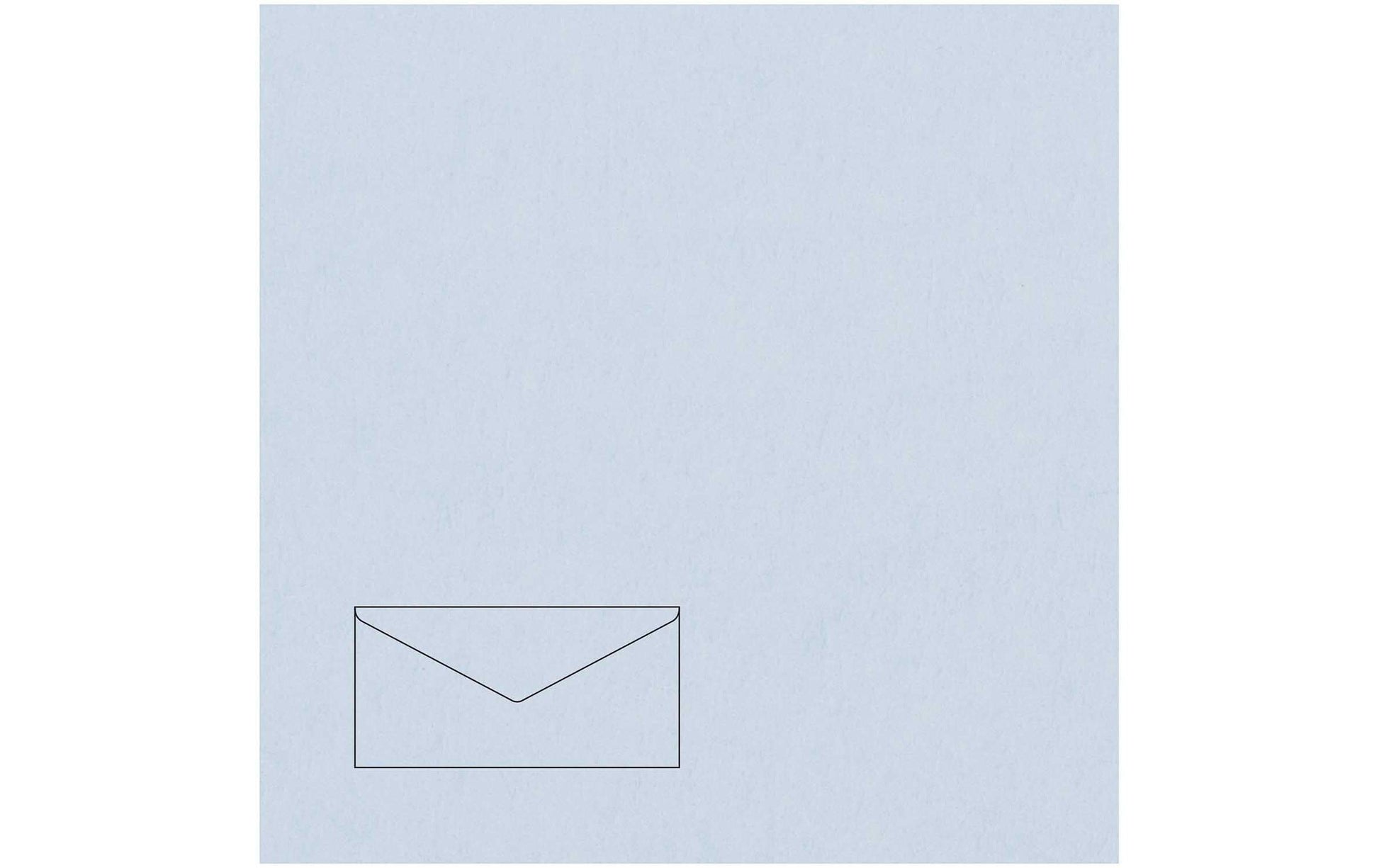 Rico Design Couvert C5/6, ohne Fenster, hellblau, 100 g/m²