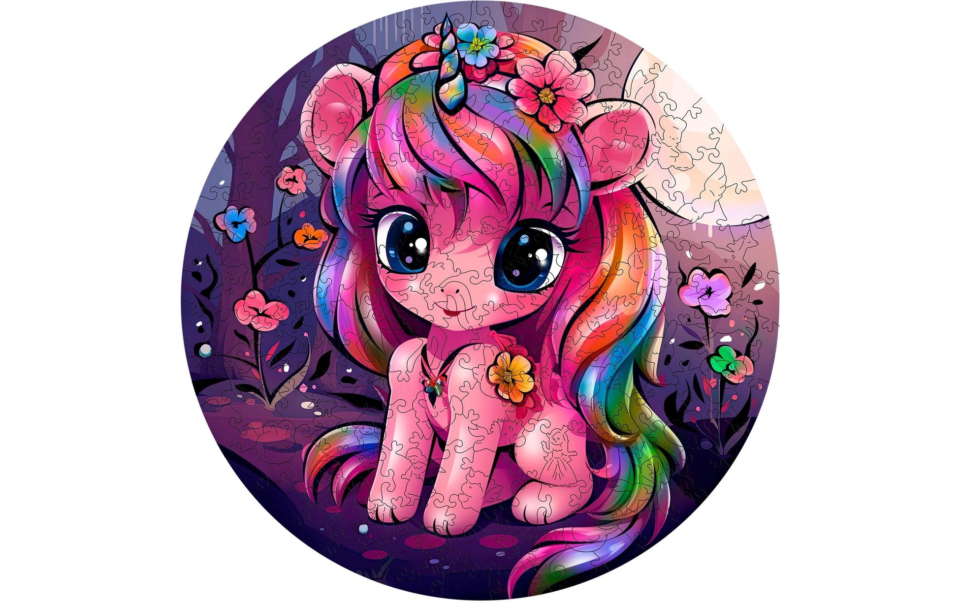 EscapeWelt Puzzle Einhorn – 200 Teile – 28,5 × 28,5 cm – ab 8 Jahren – Holz