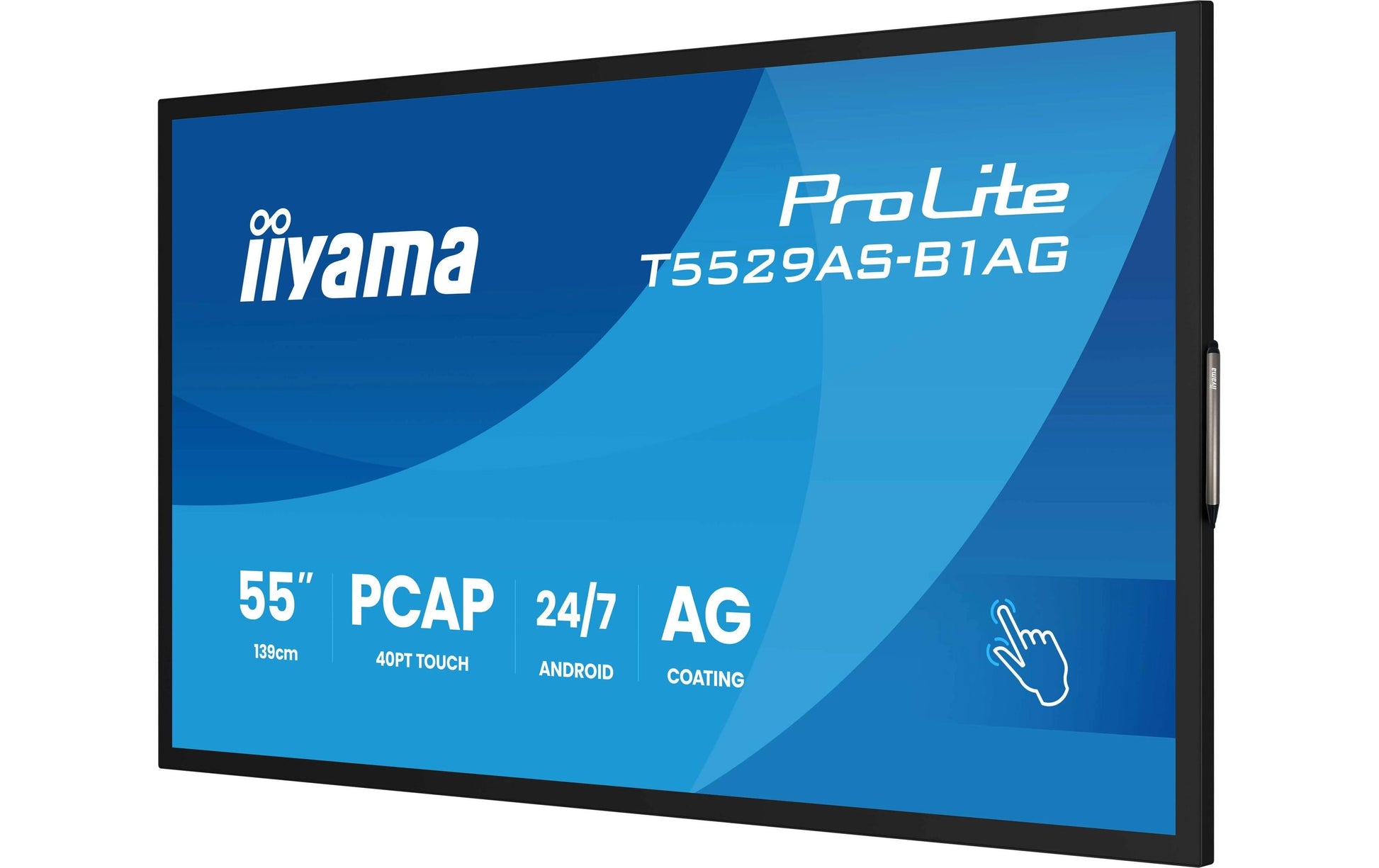 iiyama Interaktives Touch-Display, 55", Ultra HD 4K, 500 cd/m², Android