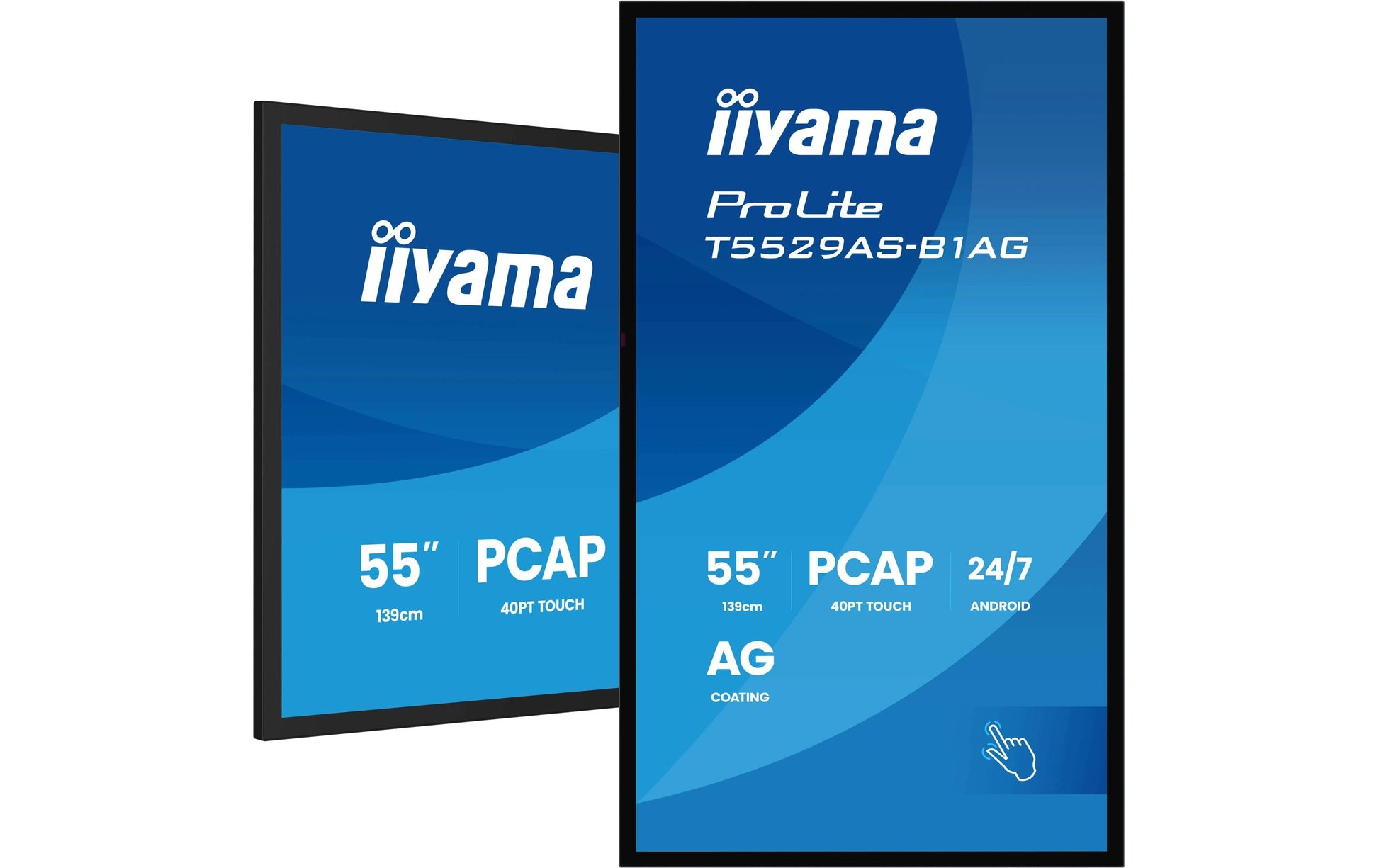 iiyama Interaktives Touch-Display, 55", Ultra HD 4K, 500 cd/m², Android