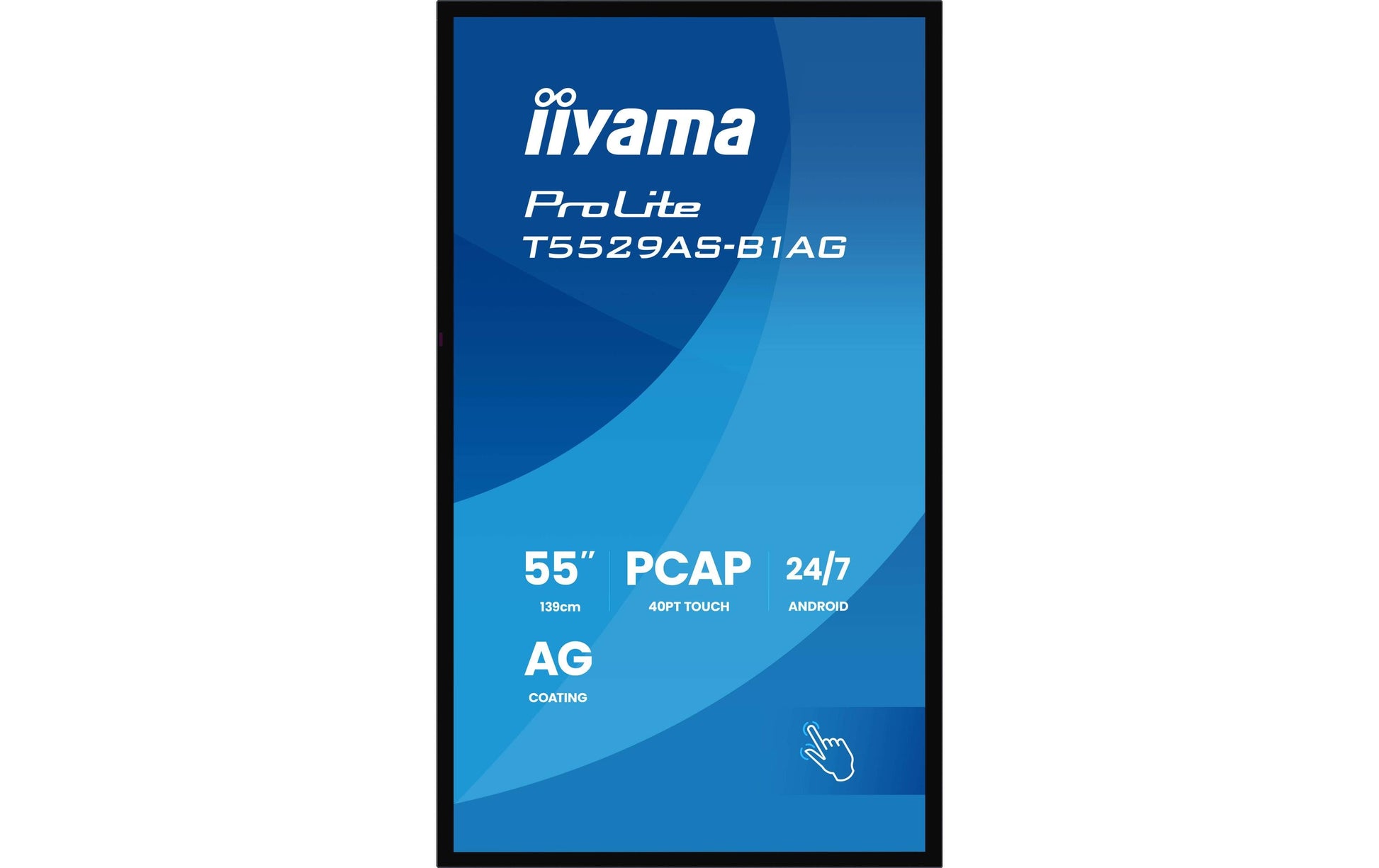 iiyama Interaktives Touch-Display, 55", Ultra HD 4K, 500 cd/m², Android