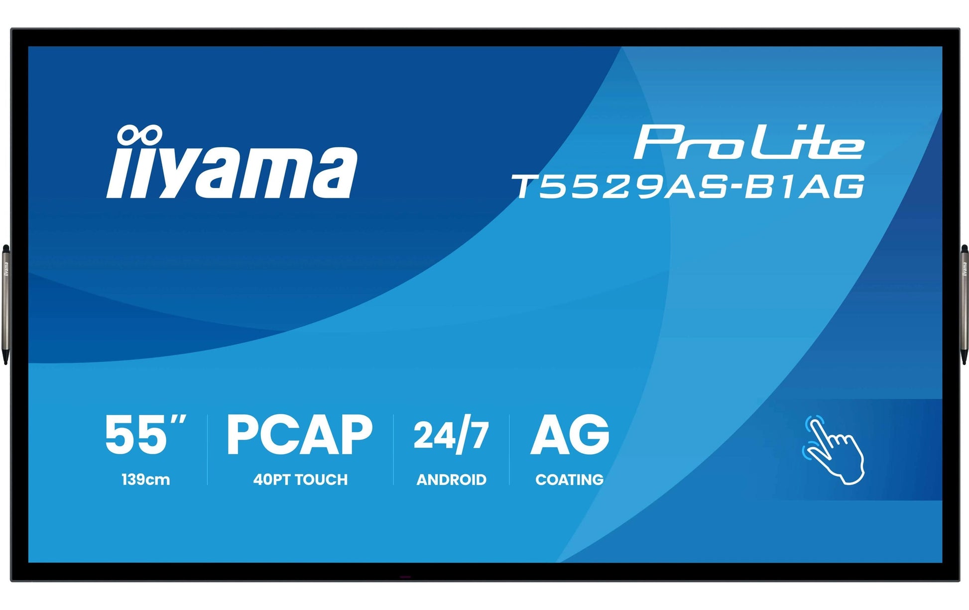 iiyama Interaktives Touch-Display, 55", Ultra HD 4K, 500 cd/m², Android