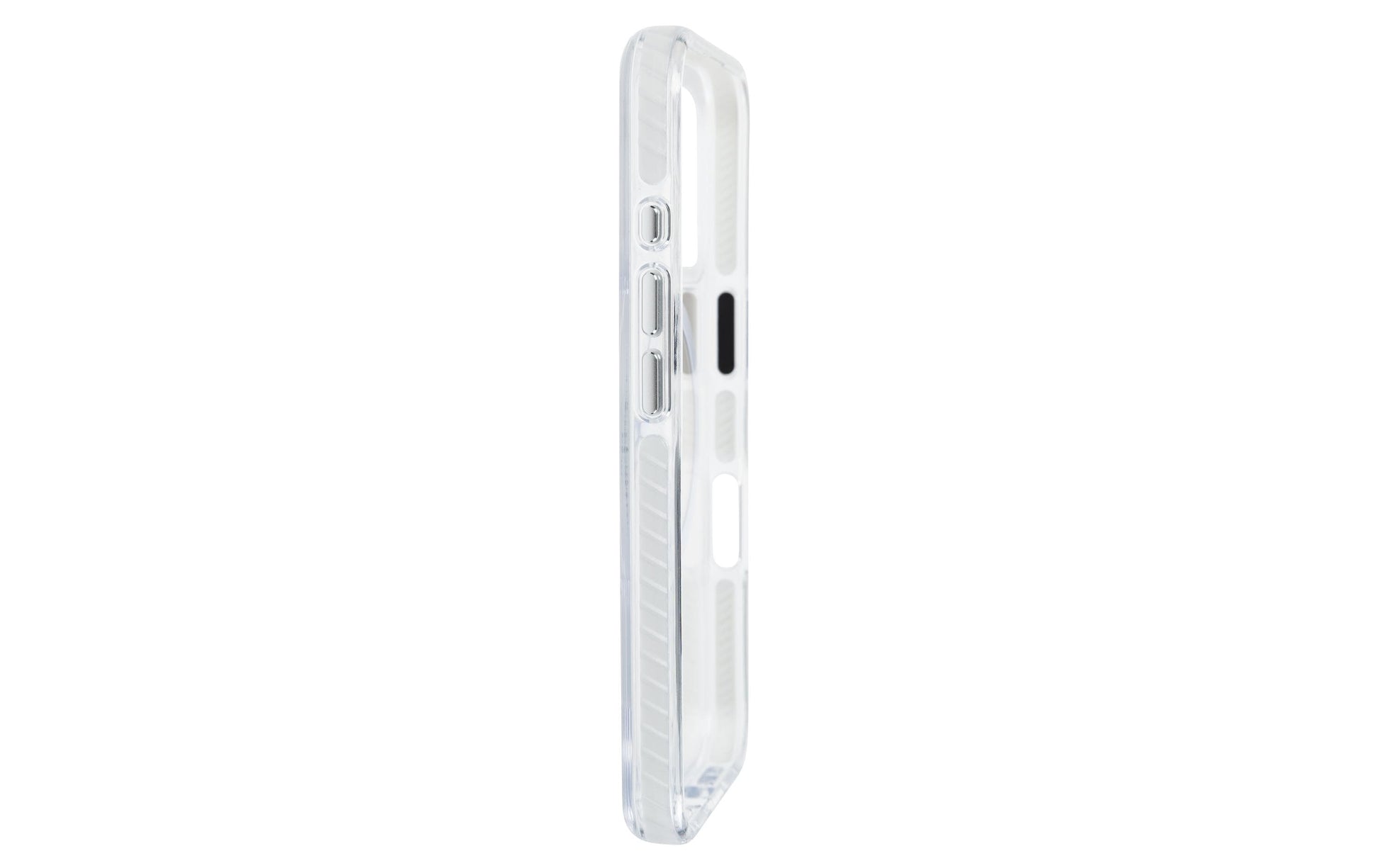 ONIT Mill.Std. Backcover – für Apple iPhone 16 – MagSafe, TPU, Transparent, Weiss, bis 3 m Sturzsicher