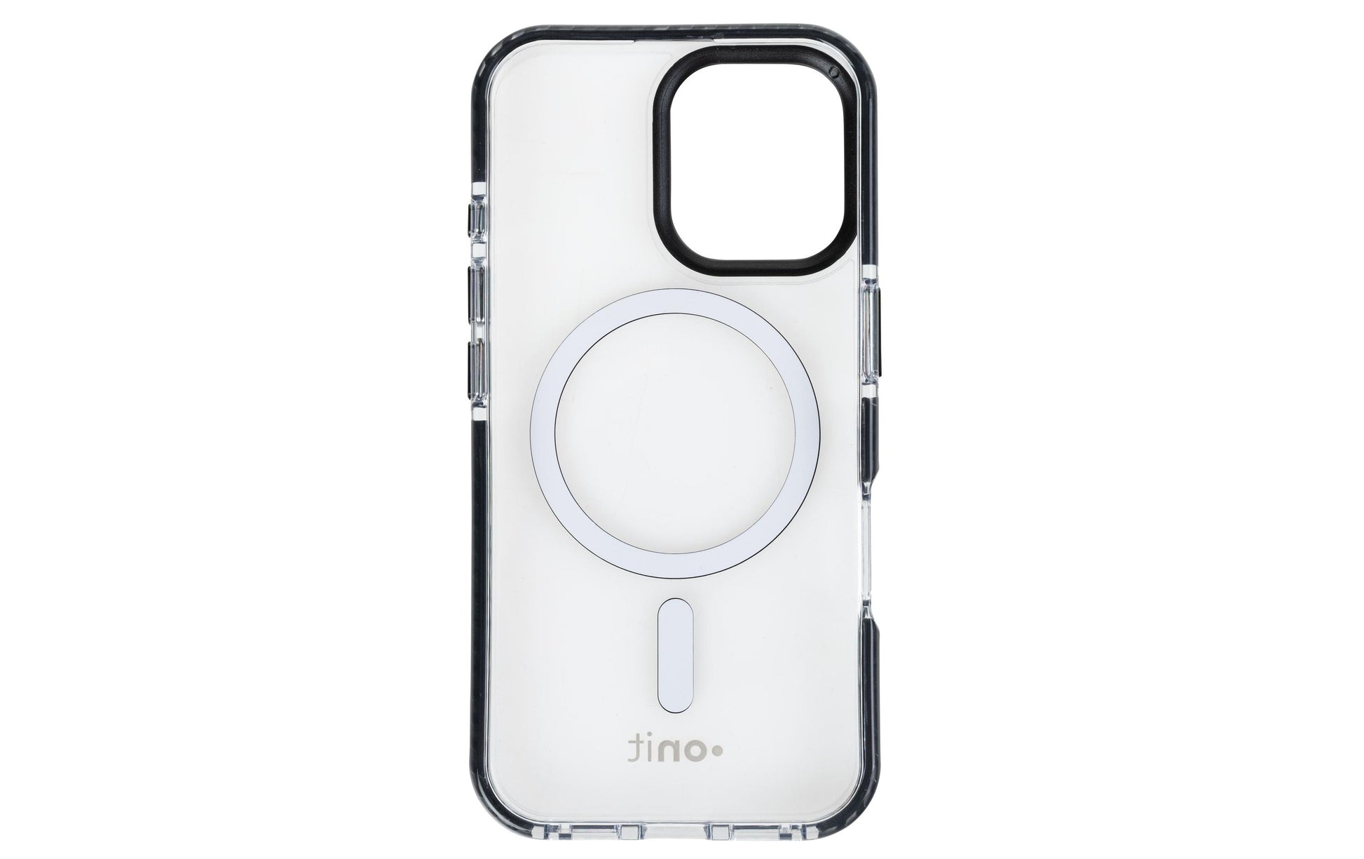 ONIT Mill.Std. Backcover – für Apple iPhone 16, MagSafe, PC+TPE+TPU, Schwarz/Transparent, bis 3 m Sturzsicher