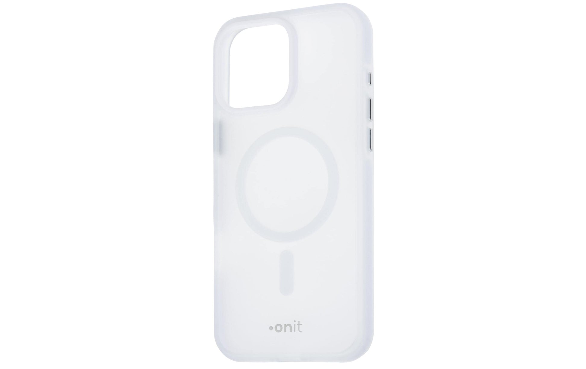 ONIT Mill.Std. Backcover – für Apple iPhone 16 Pro Max, MagSafe, PC+TPE+TPU, Weiss matt, bis 3 m Sturzsicher