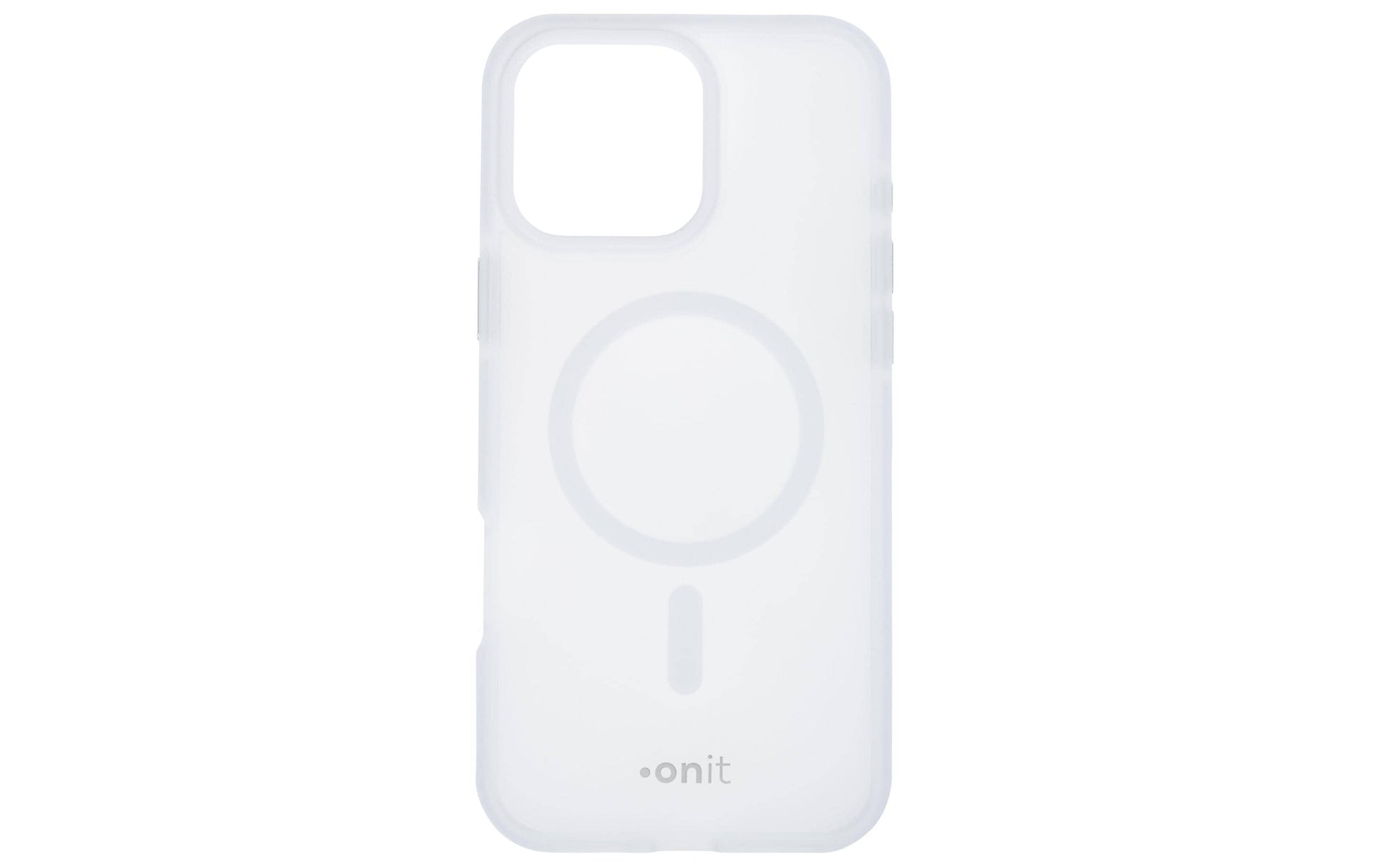 ONIT Mill.Std. Backcover – für Apple iPhone 16 Pro Max, MagSafe, PC+TPE+TPU, Weiss matt, bis 3 m Sturzsicher