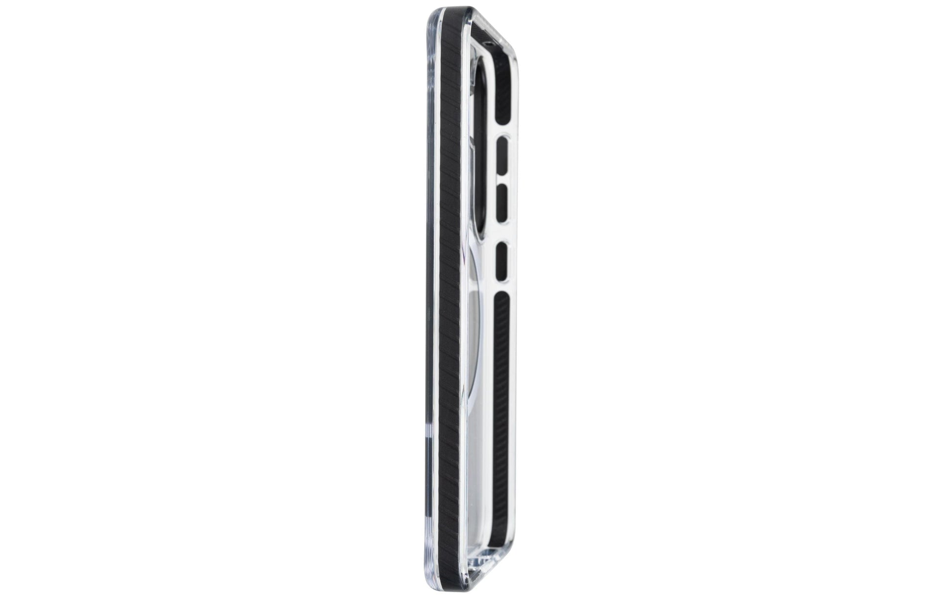 ONIT Mill.Std. Backcover – für Samsung Galaxy S25, PC+TPE+TPU, Schwarz/Transparent, bis 3 m Sturzsicher