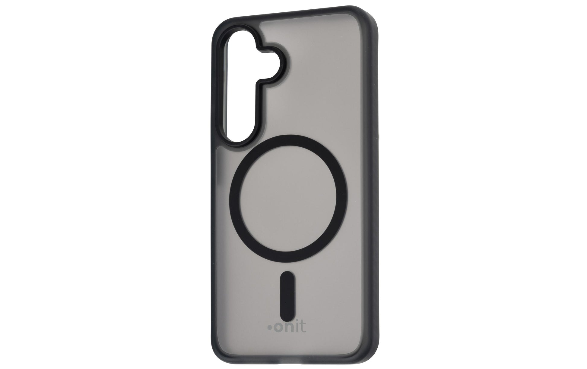 ONIT Backcover – für Samsung Galaxy S25, MagSafe, PC+TPE+TPU, Schwarz matt, bis 3 m Sturzschutz