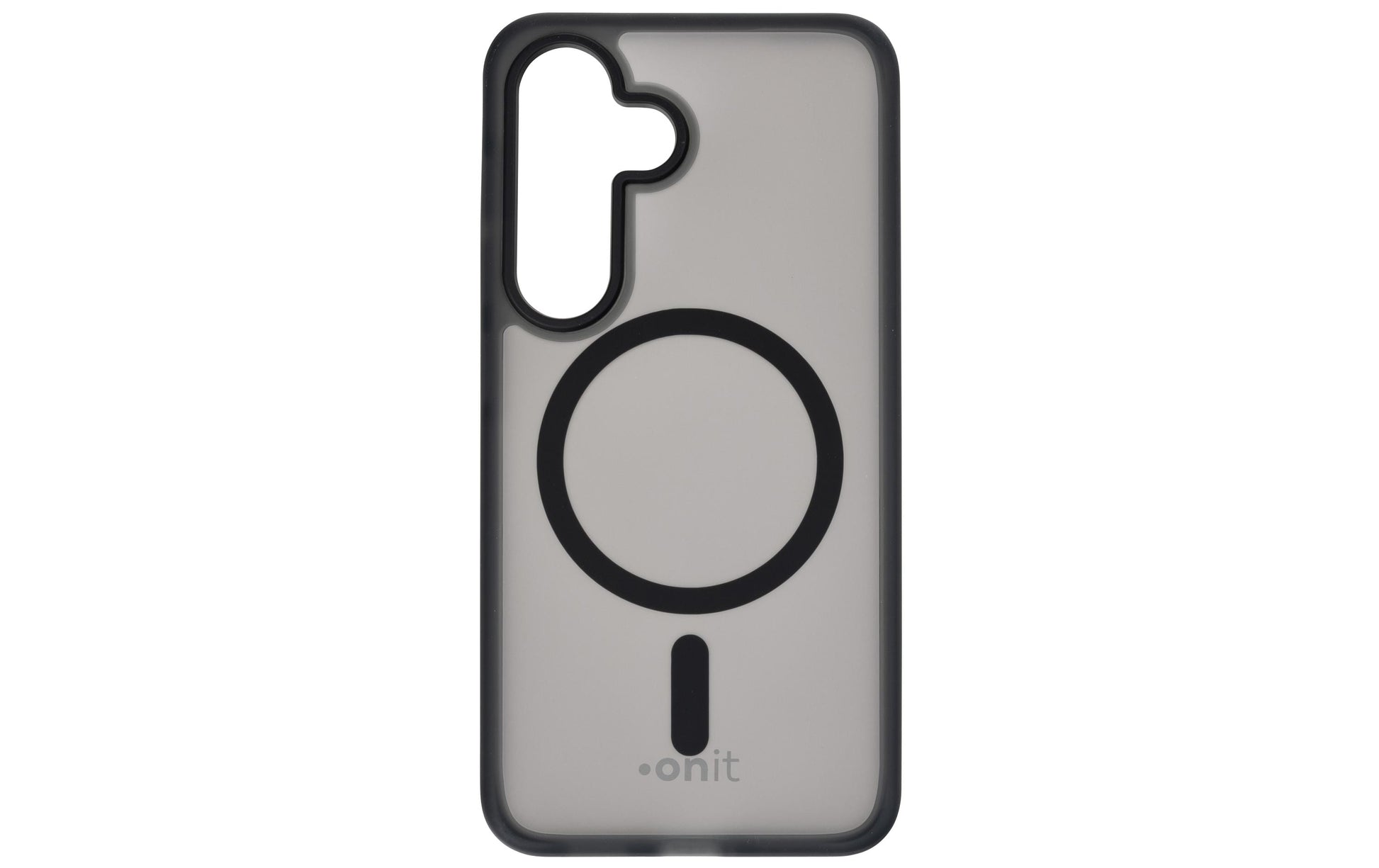 ONIT Backcover – für Samsung Galaxy S25, MagSafe, PC+TPE+TPU, Schwarz matt, bis 3 m Sturzschutz