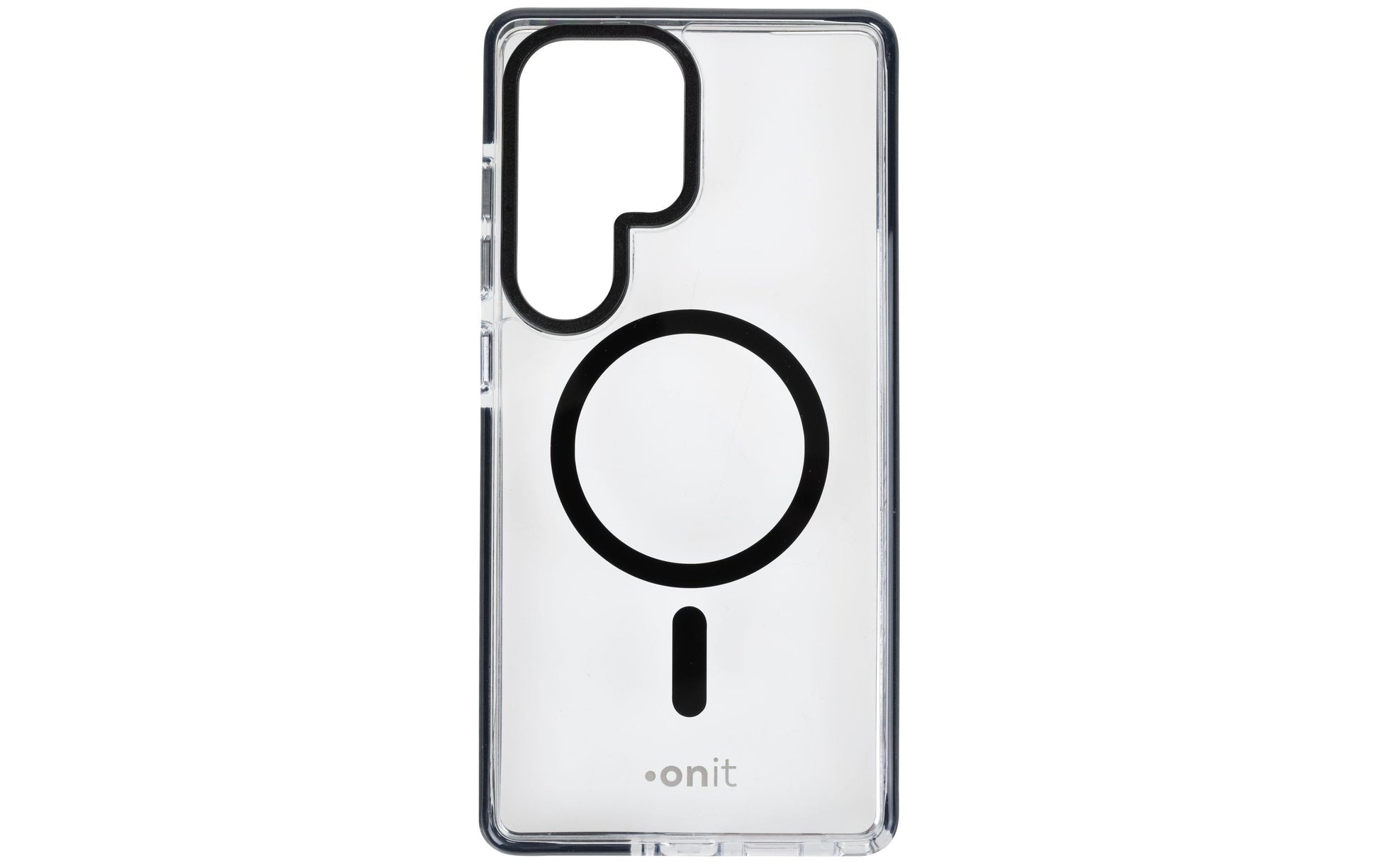 ONIT Backcover – für Samsung Galaxy S25 Ultra, MagSafe, PC+TPE+TPU, schwarz/transparent, bis 3 m sturzsicher