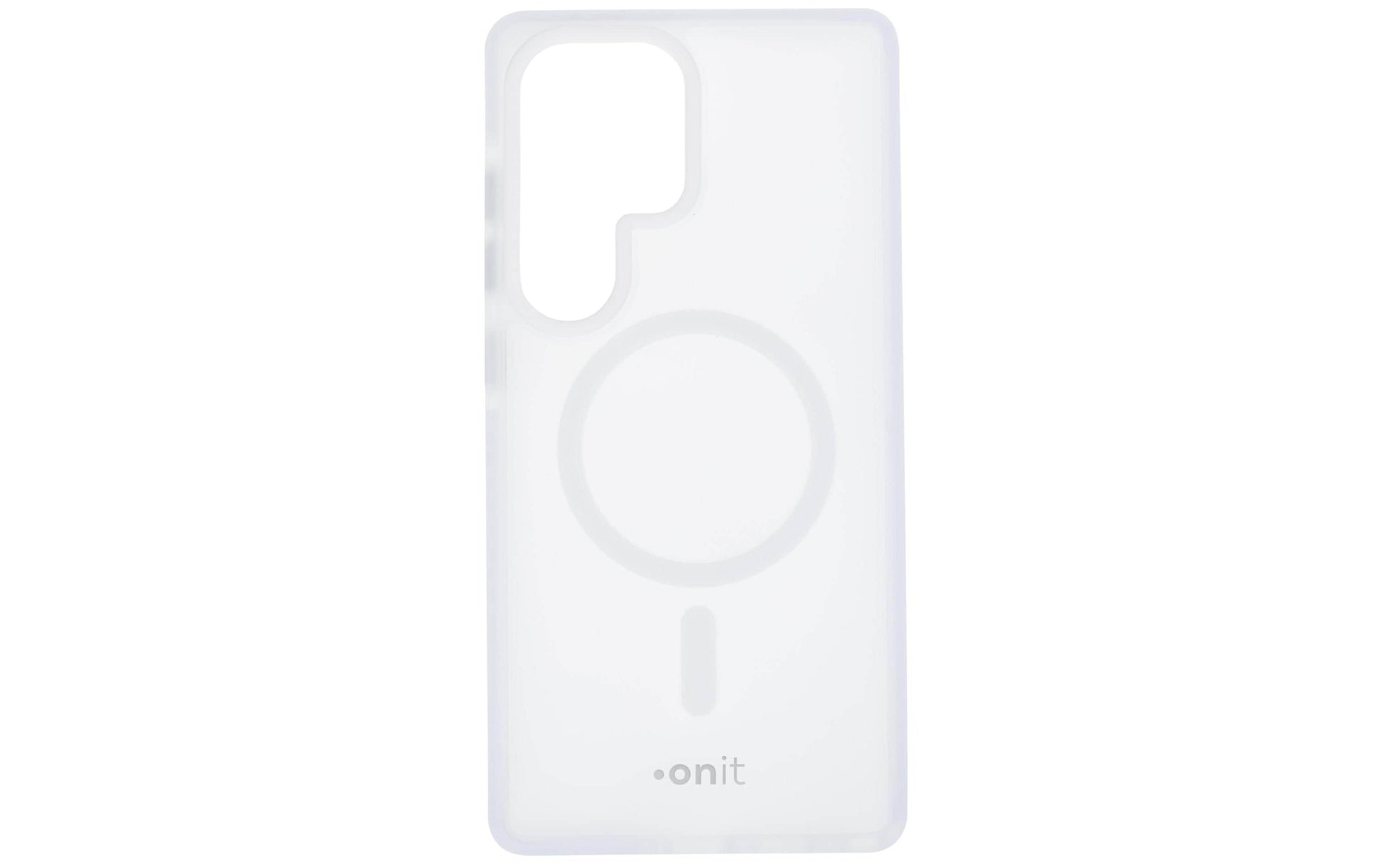 ONIT Mill.Std. Backcover – für Samsung Galaxy S25 Ultra, MagSafe, PC+TPE+TPU, Weiss matt, bis 3 m Sturzsicher