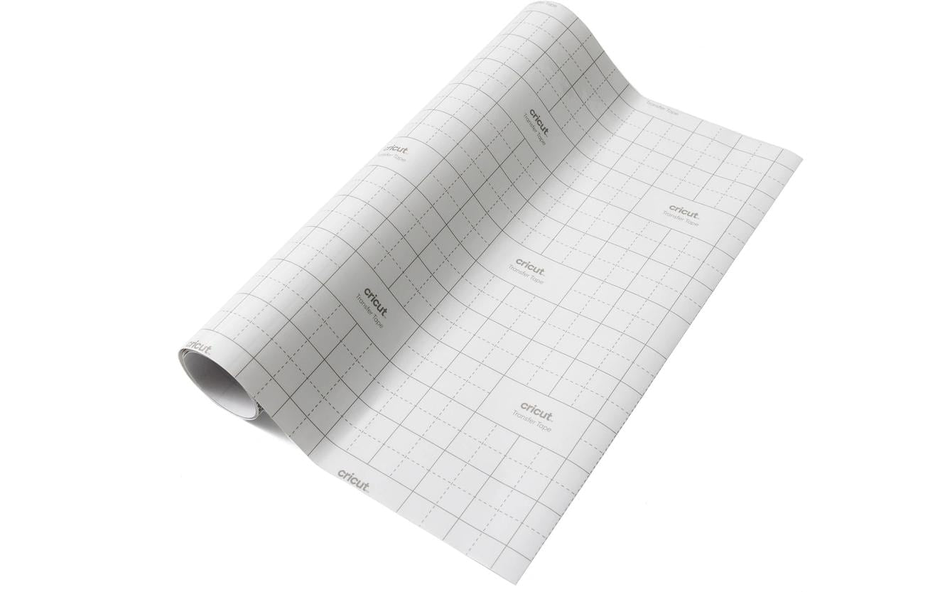 Cricut Transfertape selbstklebend – transparent – 30,5 × 370 cm – für Schneideplotter