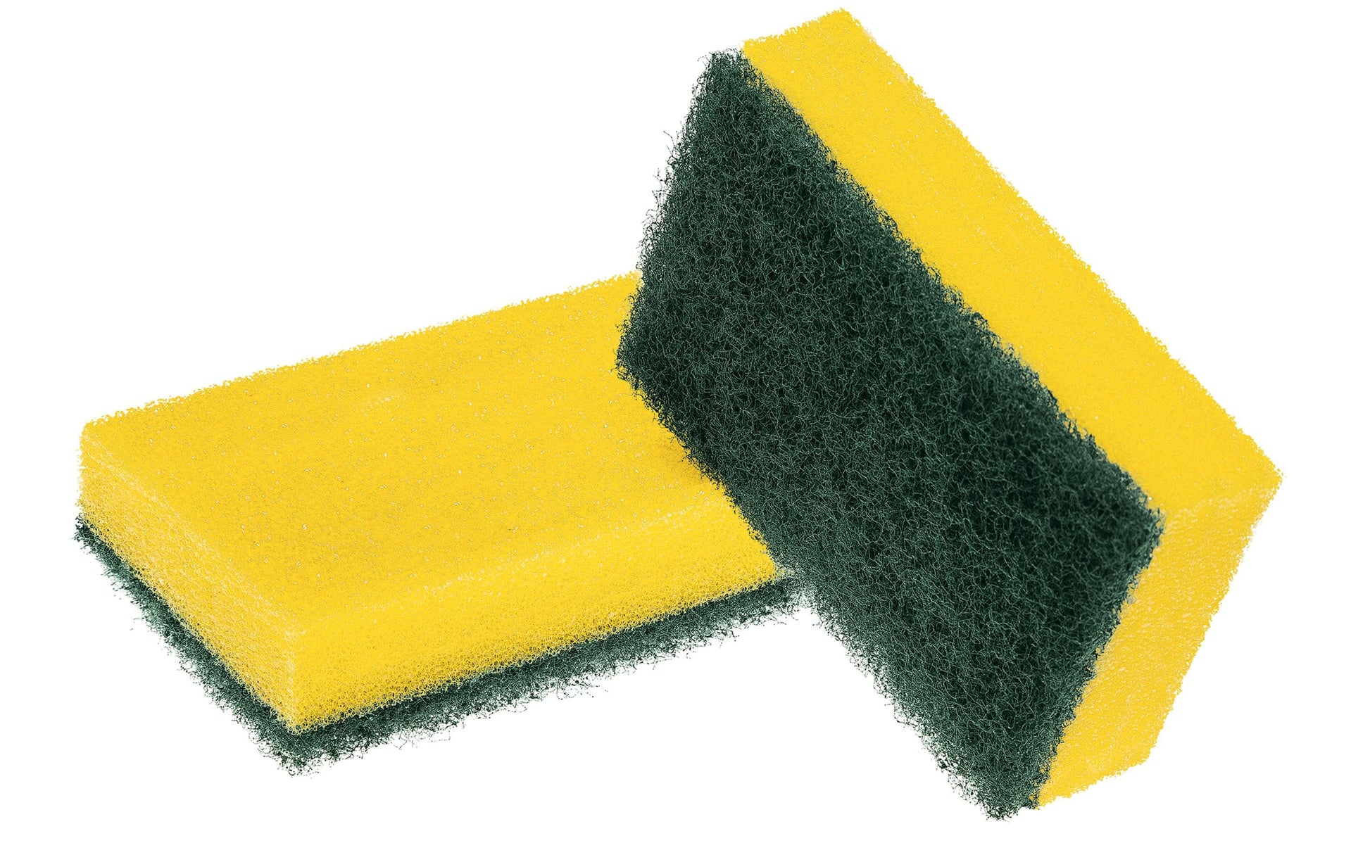 Scotch-Brite Scheuerschwamm Classic XXL – Schaumstoff, Rechteckig, für Pfannen, Gelb, 6 Stk.