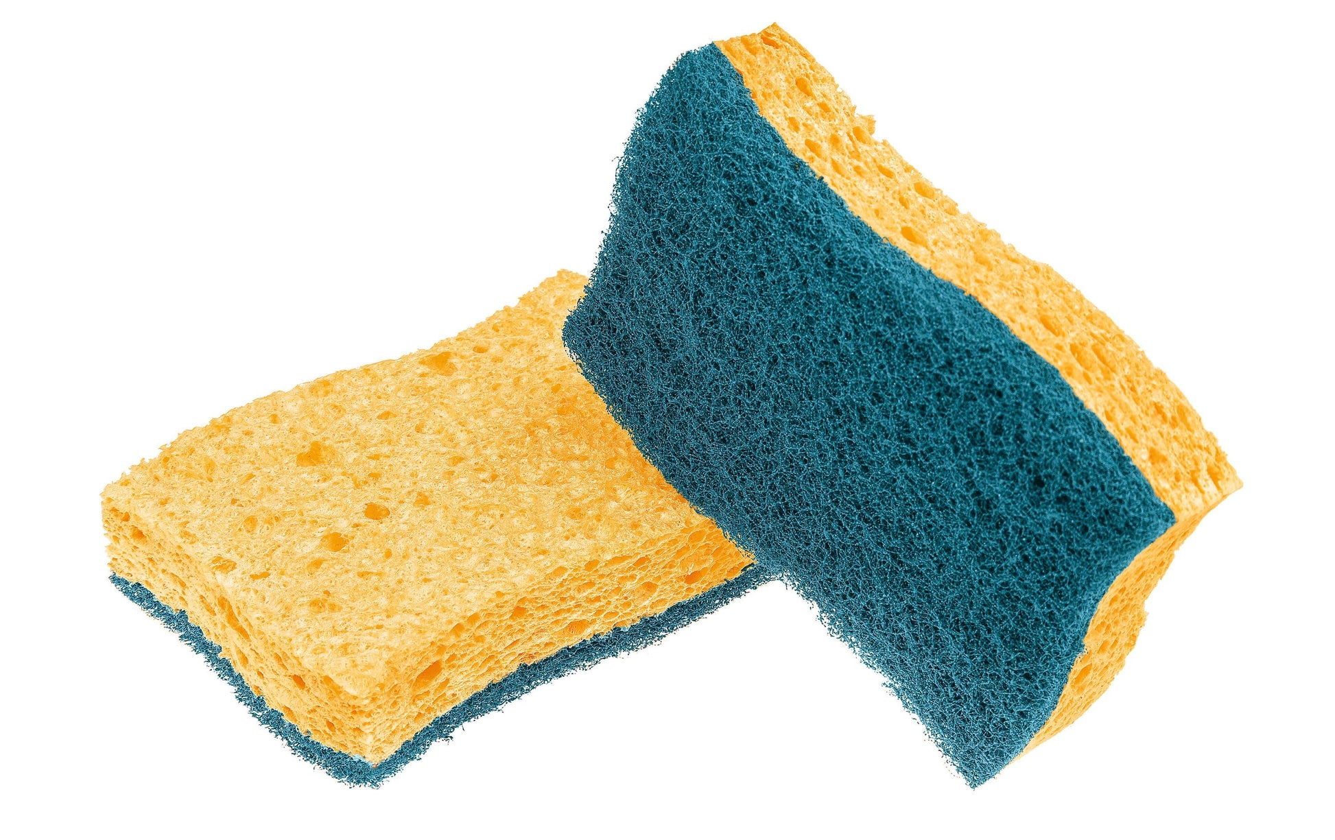 Scotch-Brite Spülschwamm Delicate – Zellulose, Rechteckig, für Küche, Mehrfarbig, 4 Stk.