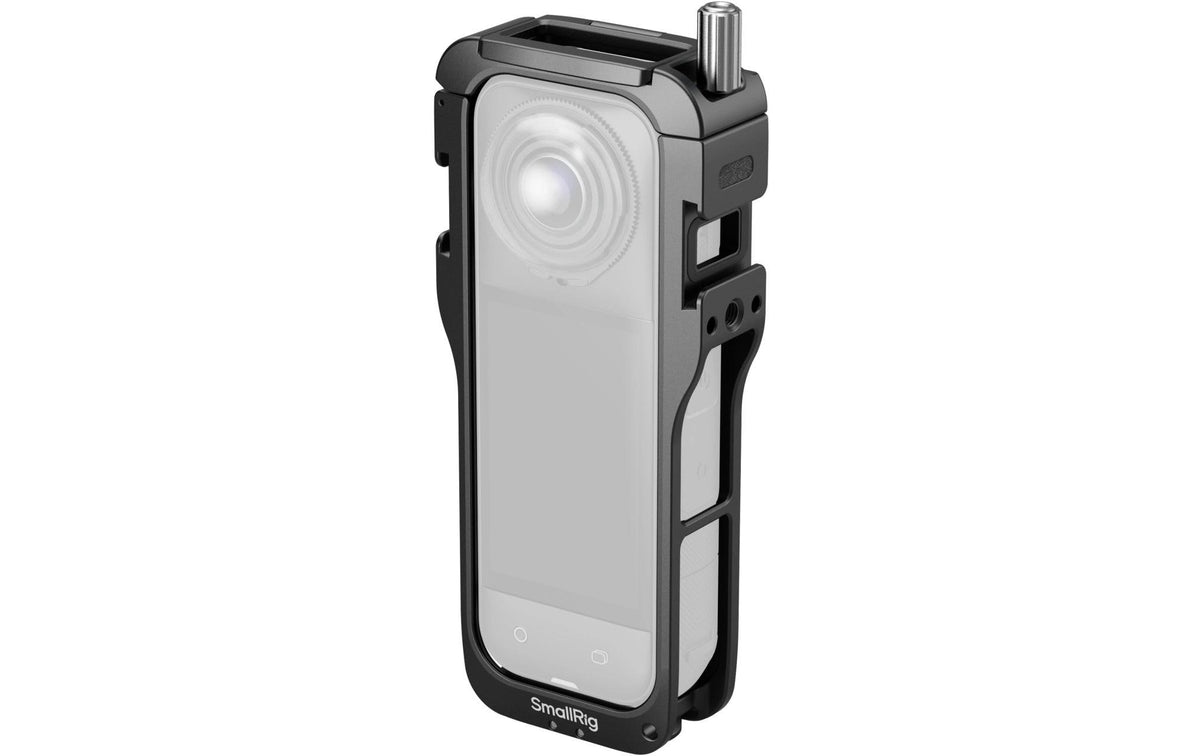 SmallRig 5195 Cage – für Insta360 X5 – Aluminium, Schwarz – 60,6 × 26,6 × 146,6 mm – 1/4″