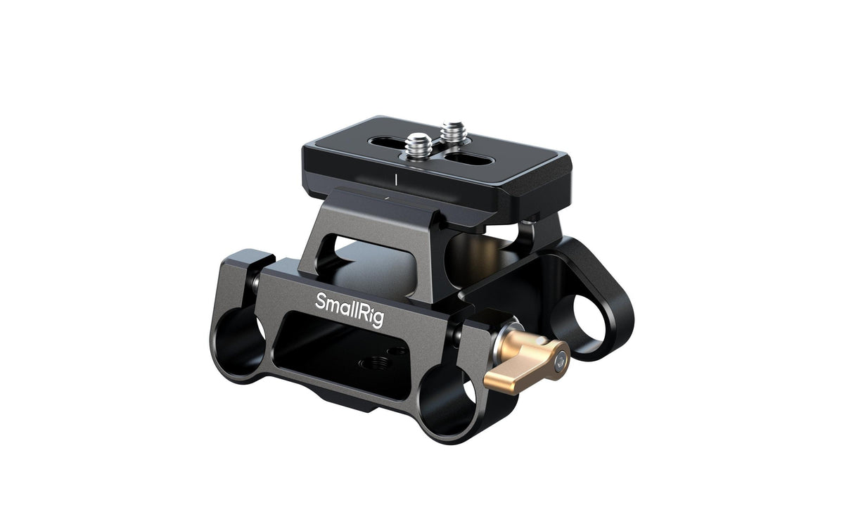 SmallRig 5365 Montageplatte – 80 × 59,1 × 68,5 mm, Aluminium/Edelstahl – Schwarz