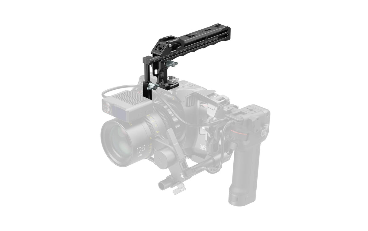SmallRig 5236 Handgriff für Digitalkamera – Aluminium, 204,4 × 37,7 × 91,6 mm – für DJI – Schwarz