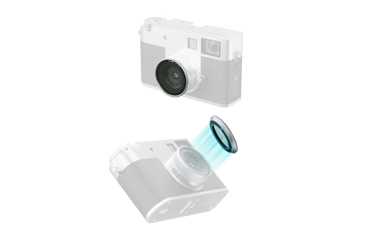 SmallRig UV-Filter 37 mm – Aluminium/Glas, Silber