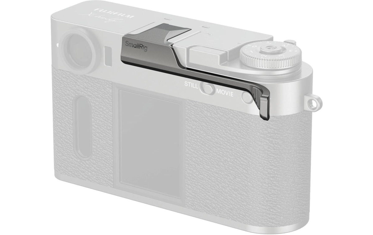 SmallRig 5333 Daumengriff – für Fujifilm X half – Grau, Aluminium/Silikon