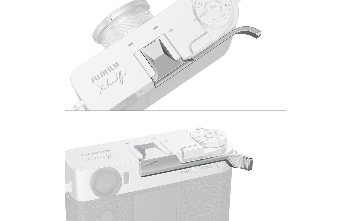 SmallRig 5221 Daumengriff – für Fujifilm X-Half – Silber