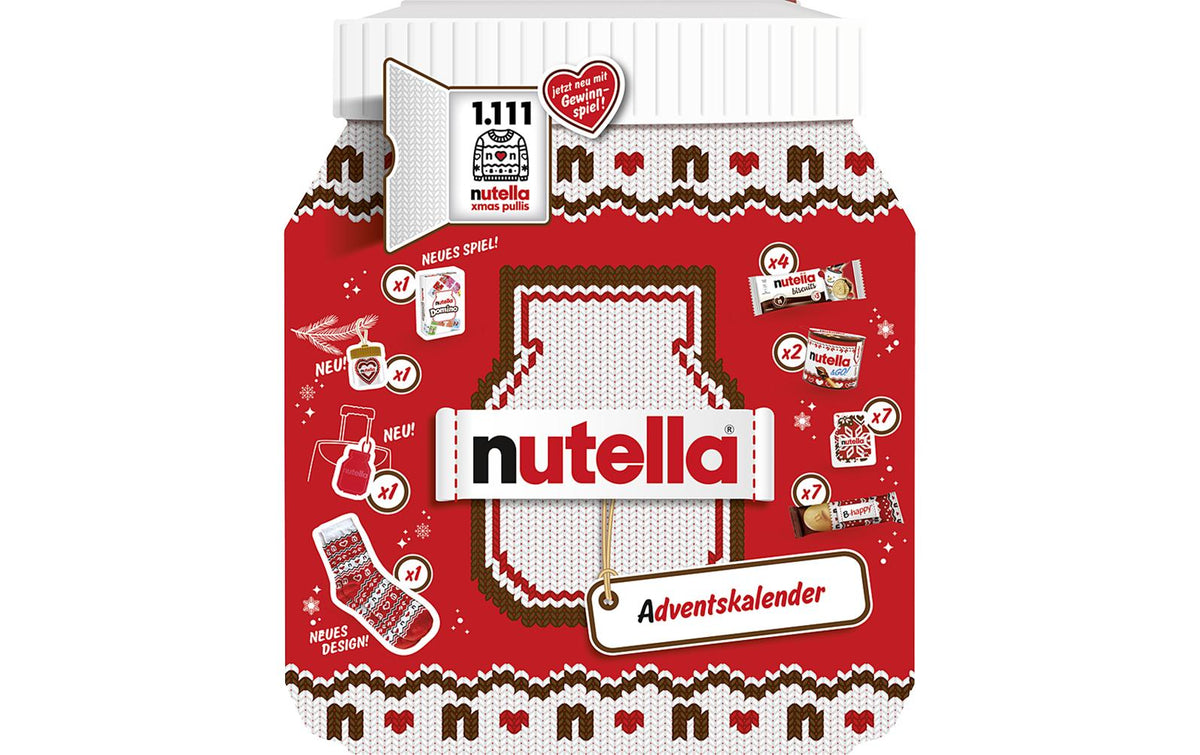 Ferrero Nutella Adventskalender – 528 g