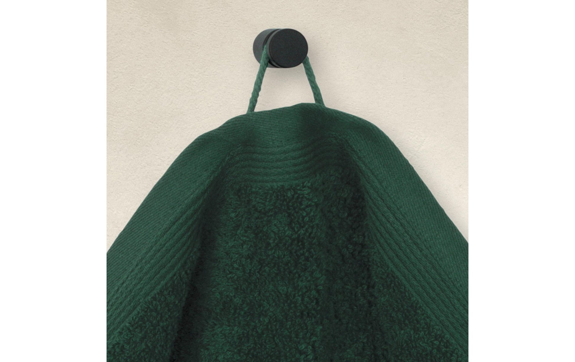 Möve Superwuschel Duschtuch – 80 × 150 cm – Dunkelgrün – Baumwolle, 550 g/m² – 60 °C