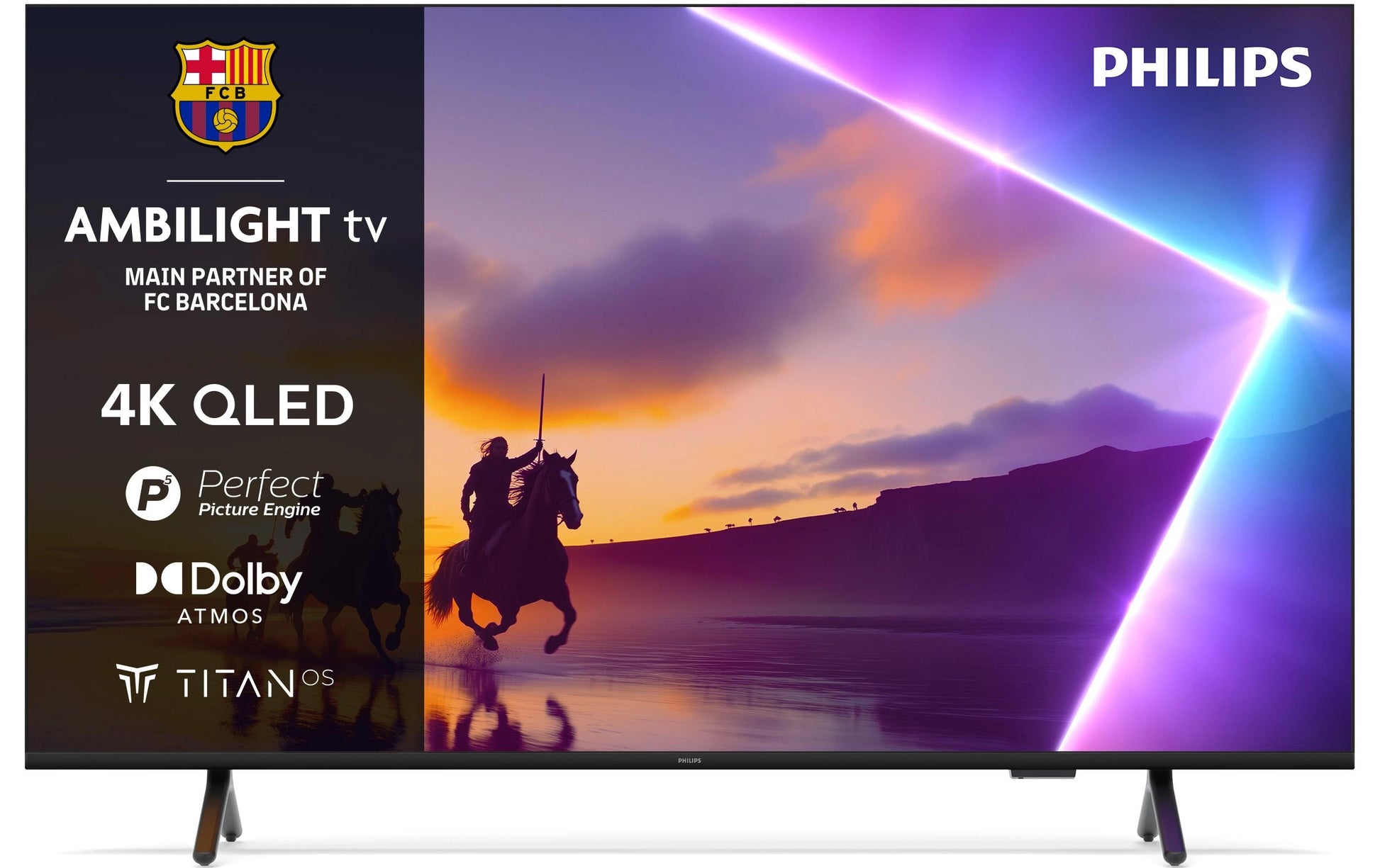 Philips 85PUS8500/12 – 85" QLED UHD 4K, Titan OS, Ambilight (2025)