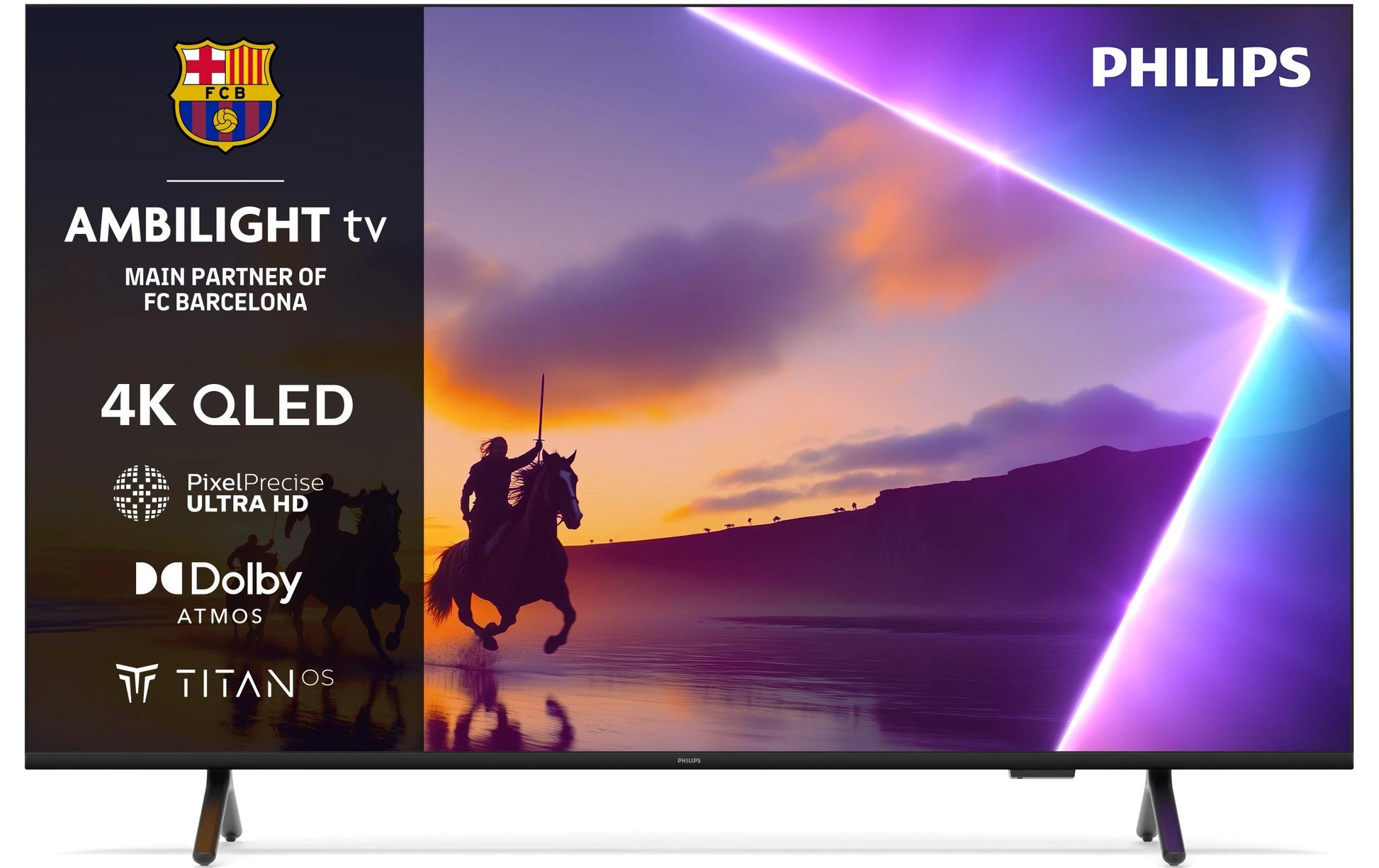 Philips 55PUS8500/12 – 55" QLED UHD 4K, Titan OS, Ambilight (2025)