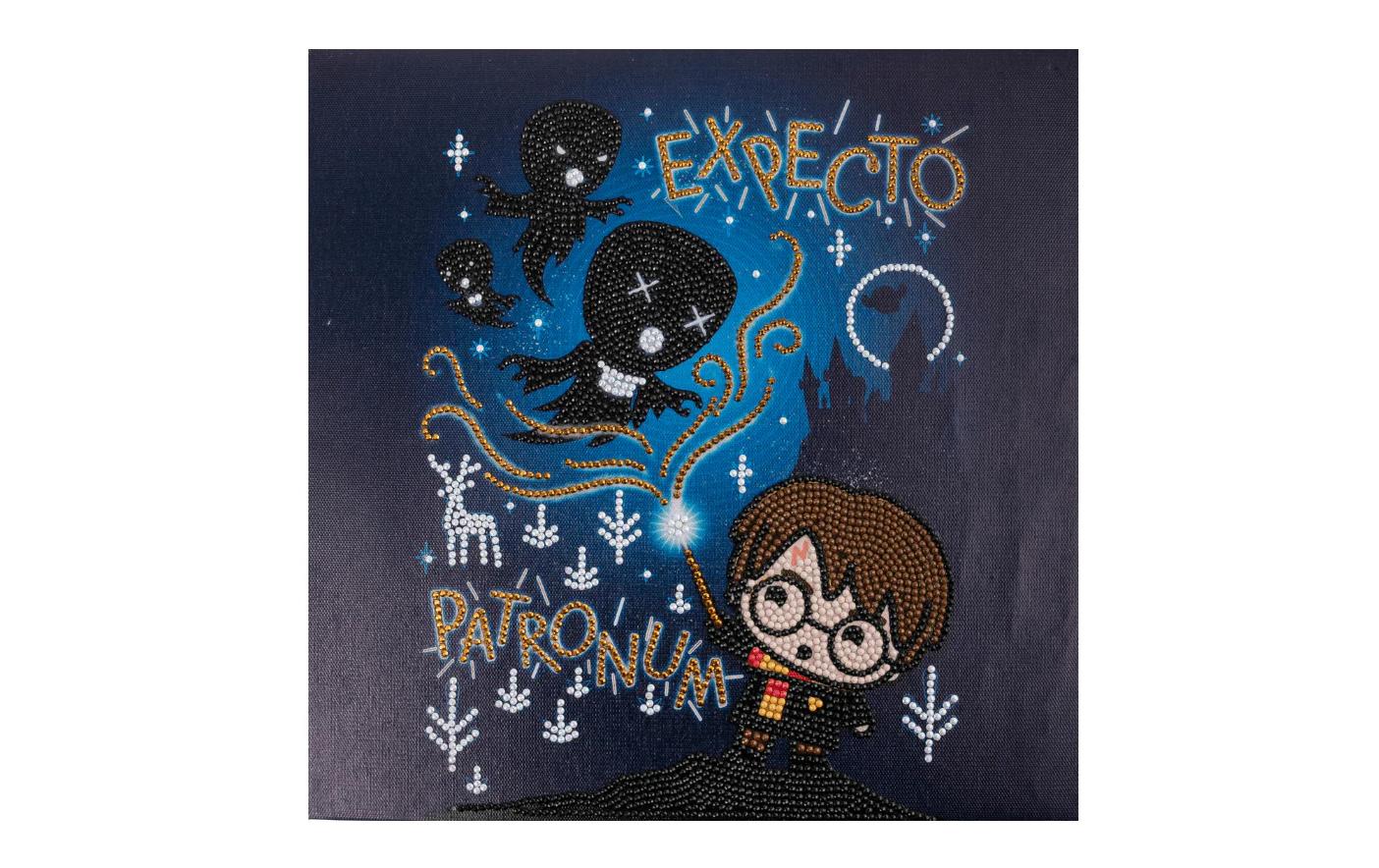 CRAFT Buddy Expecto Petronum – Diamond Painting Set – 30 × 30 cm – ab 8 Jahren