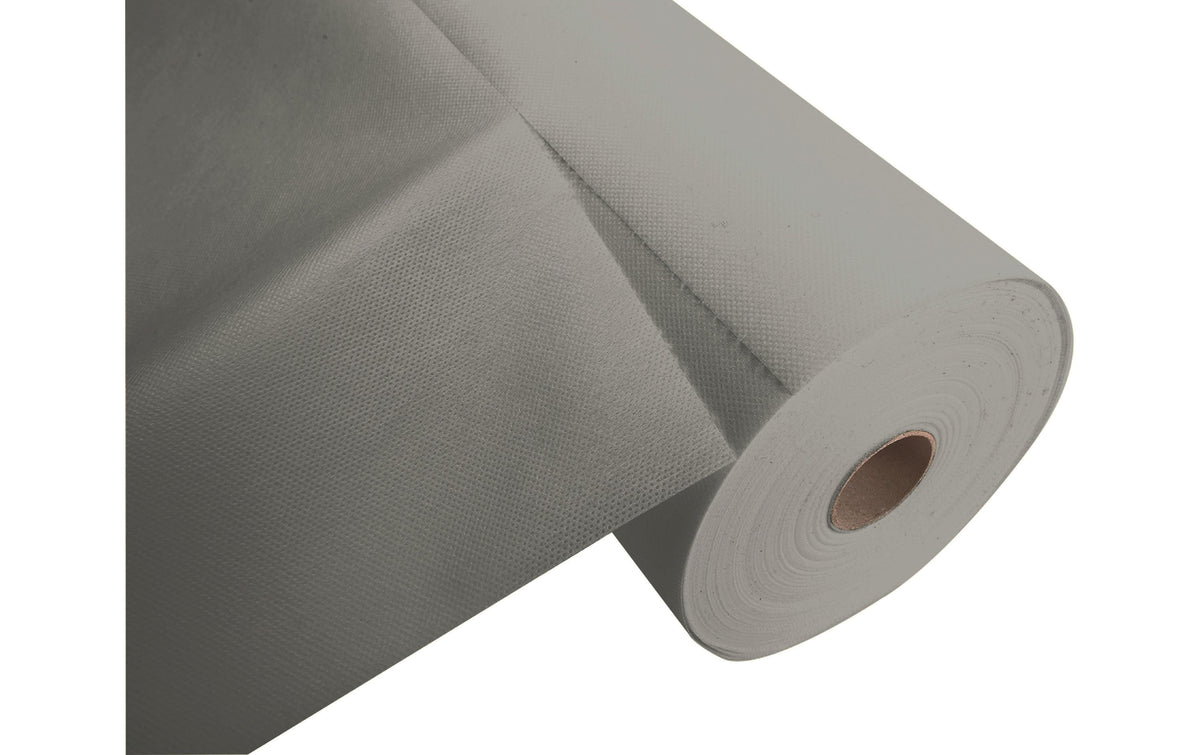 PRONAPPE Tischläufer – PP, grau, 40 cm × 4,8 m
