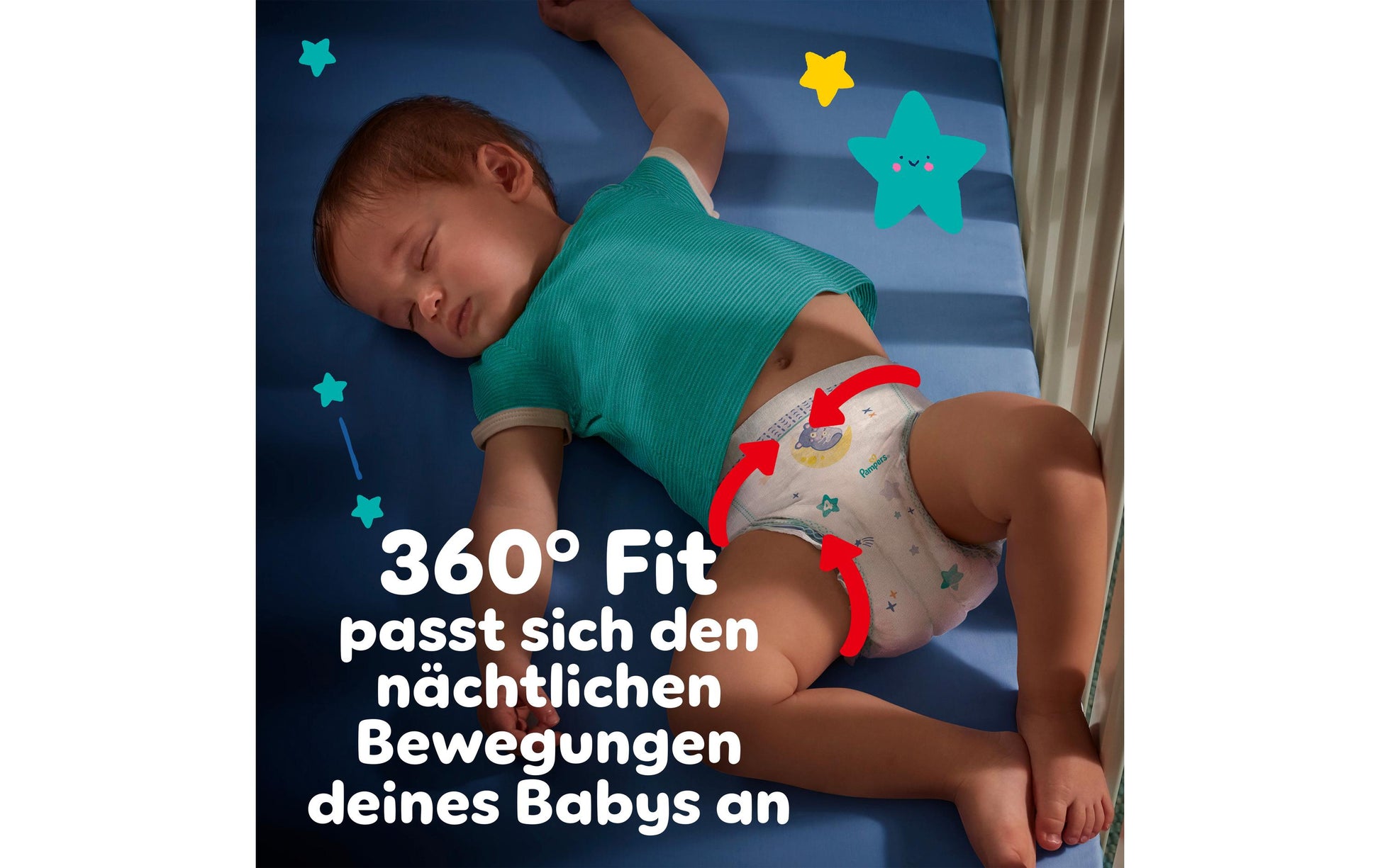 Pampers Baby Dry Night Pants Windeln – Grösse 5, 160 Stk