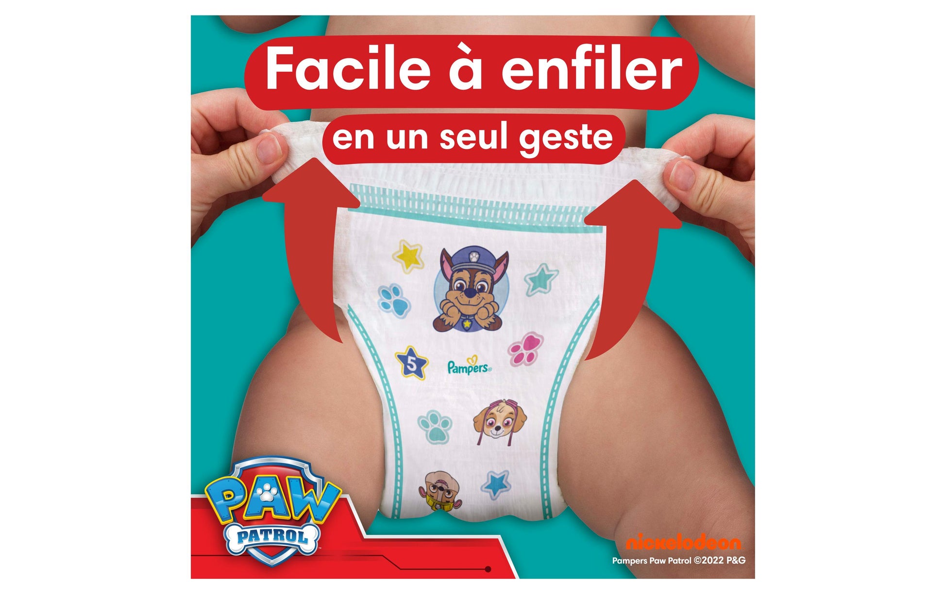 Pampers Windelhosen Paw Patrol – Grösse 6 – 138 Stk