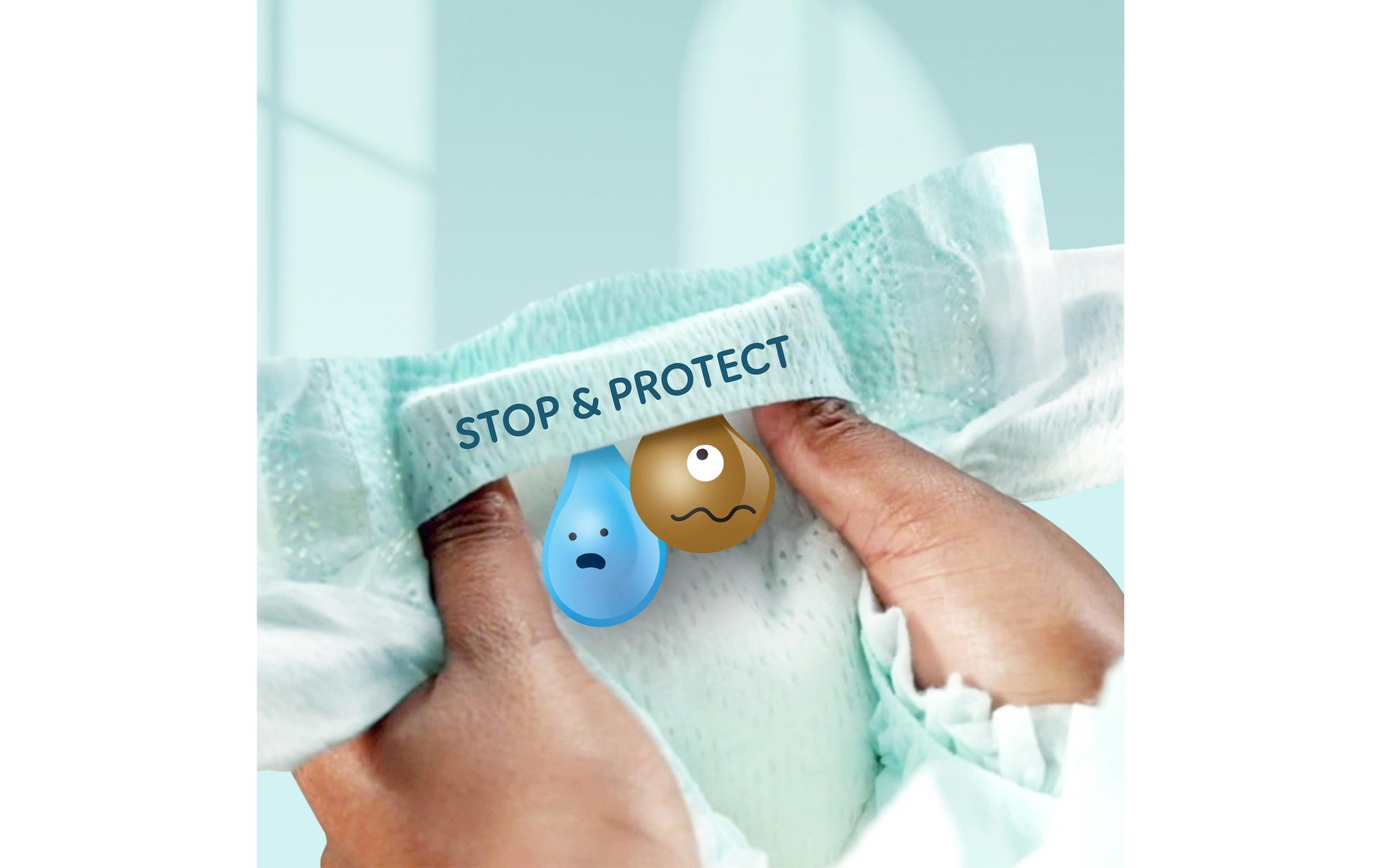 Pampers Windeln Premium Protection – Grösse 3 (Midi), 6–10 kg – 204 Stk
