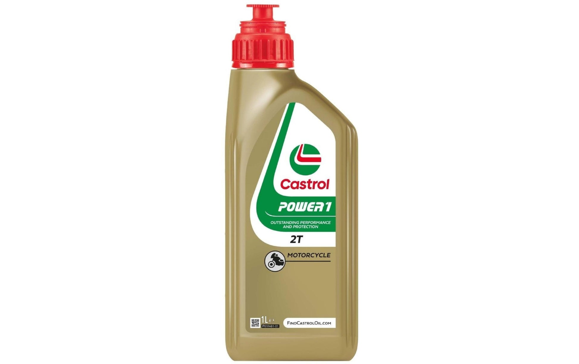 Castrol Power 1 Motoröl 2-Takt – für Motorrad, Scooter & Quad/ATV – 1 l