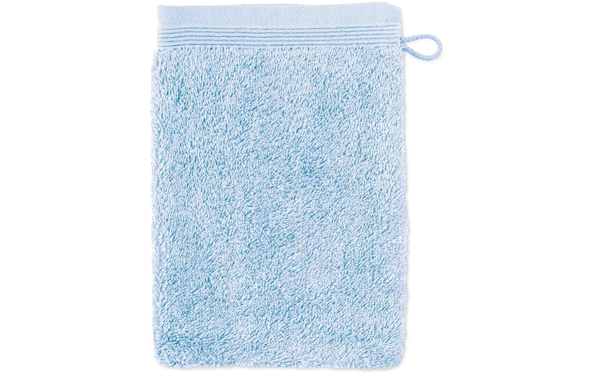 MÖVE Waschlappen Superwuschel – 15 × 20 cm, Hellblau, Baumwolle, 550 g/m², OEKO-TEX