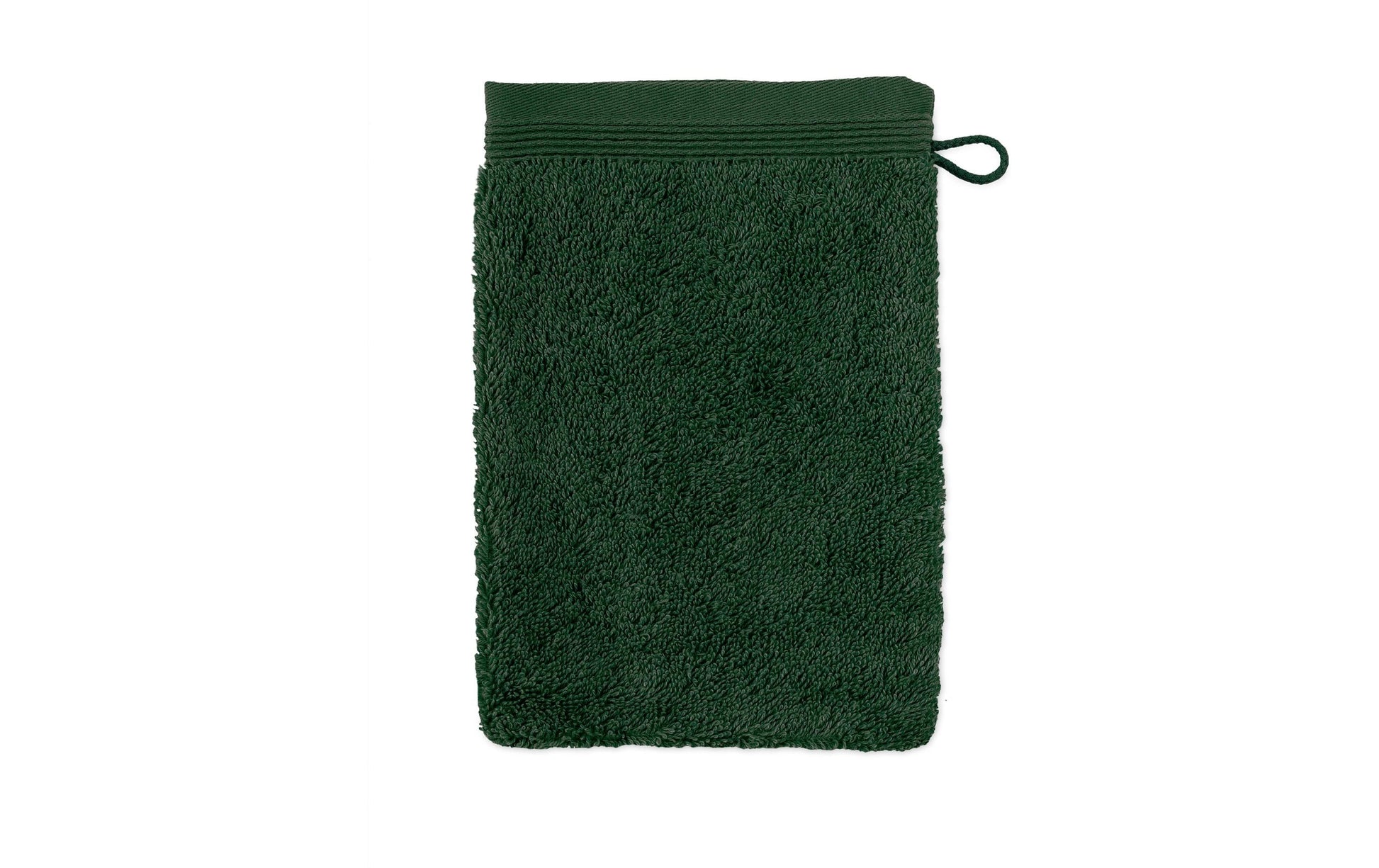 Möve Waschlappen Superwuschel – 15 × 20 cm, Dunkelgrün, Baumwolle