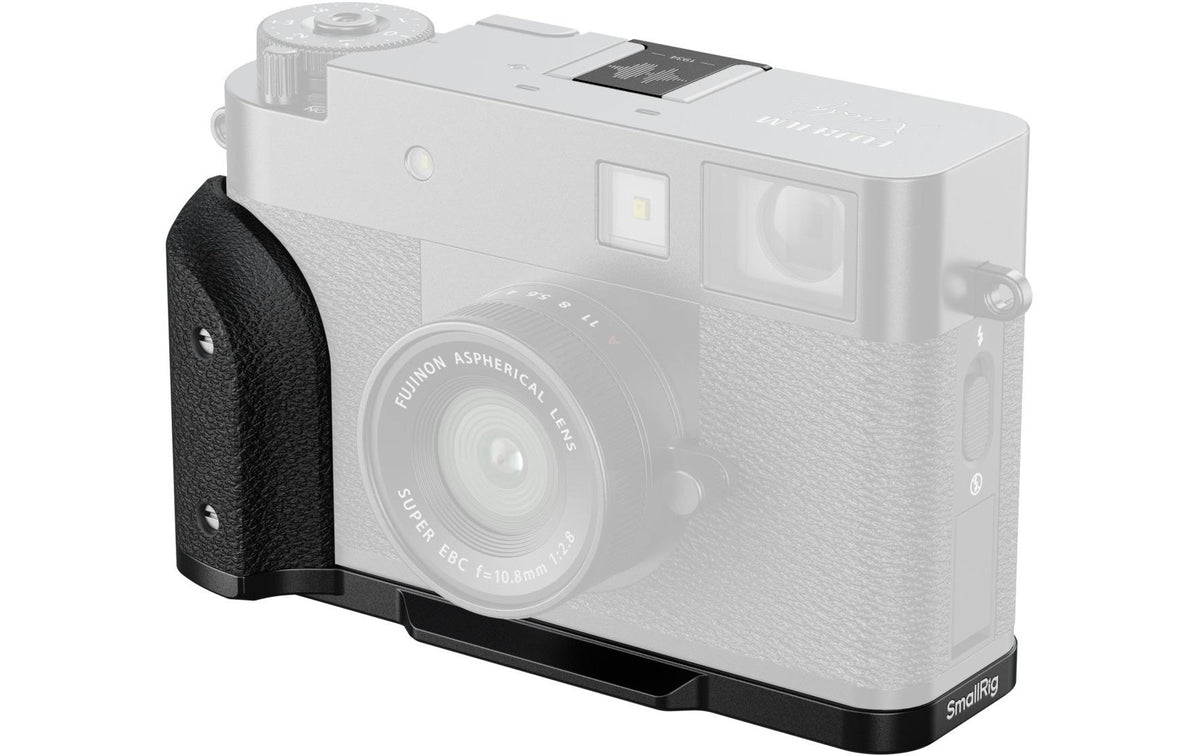 SmallRig 5332 L-Platte – Aluminium mit Silikongriff – für FUJIFILM X half – Schwarz