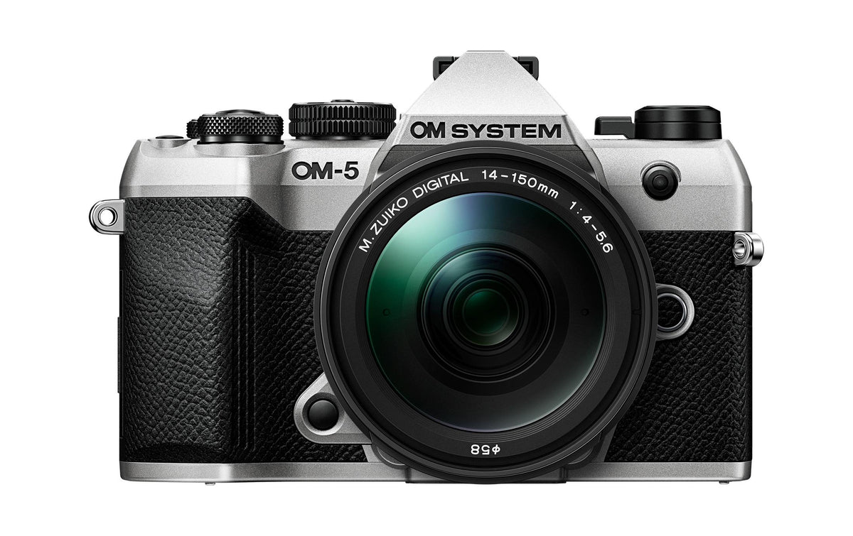 Om-system OM System OM-5 II – Systemkamera Kit 14–150mm, 20,4 MP MFT, 4K, Silber
