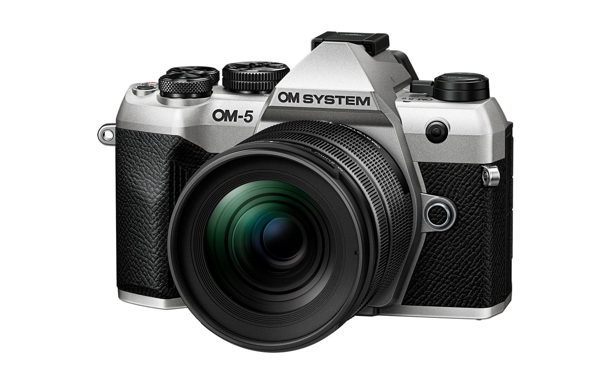 Om-system OM System OM-5 II – Systemkamera Kit 12–45mm, 20,4 MP MFT, 4K, Silber