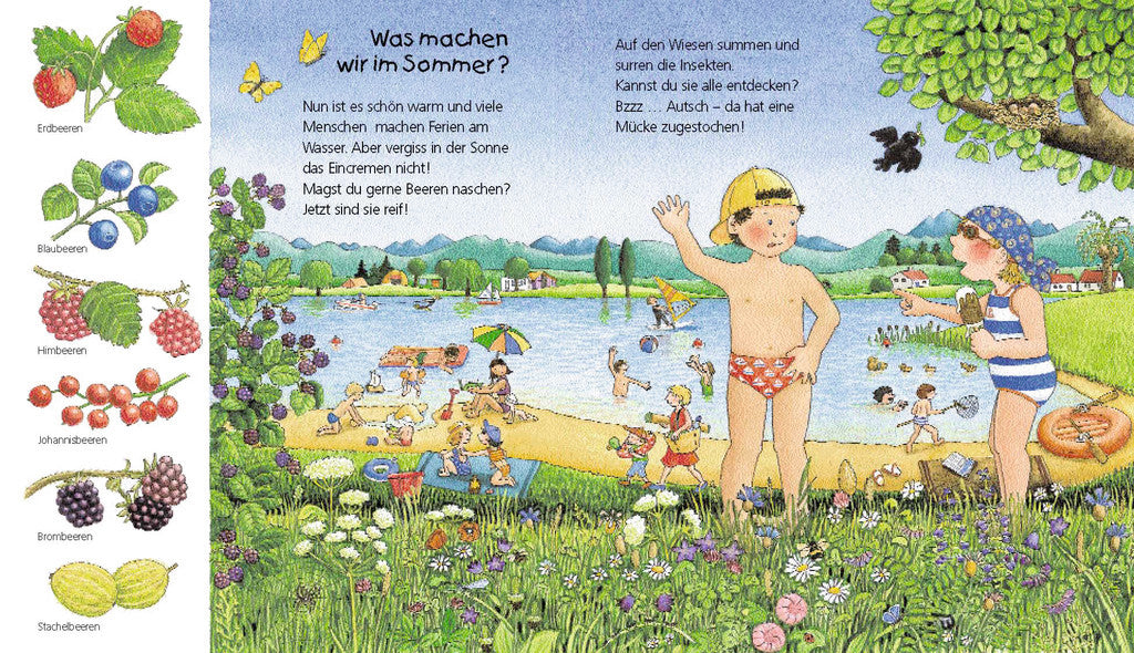 Ravensburger Buch – Die Jahreszeiten, Hardcover, 16 Seiten, Deutsch, 2–4 Jahre